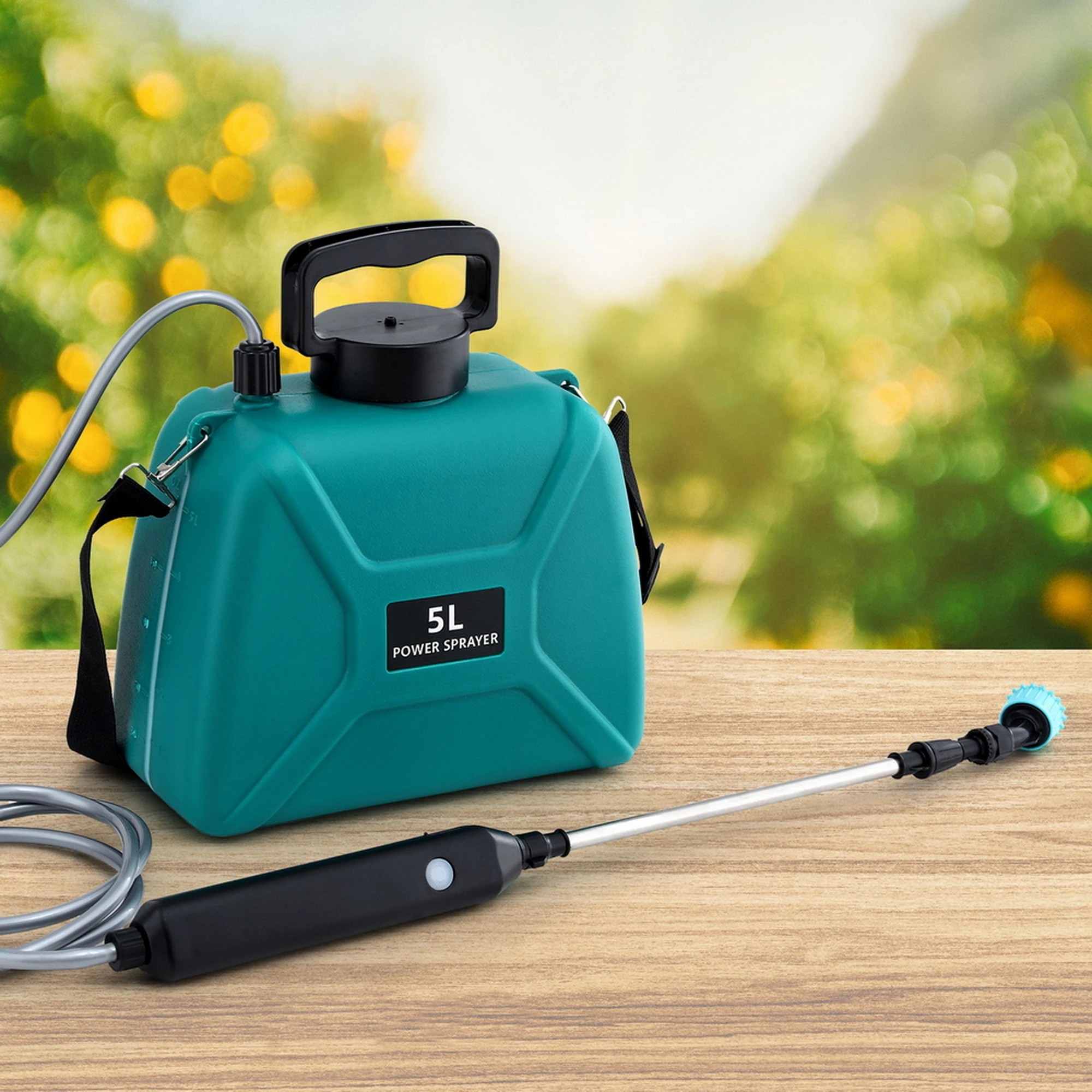 7 Giantz Weed Sprayer Garden Sprayer USB Charging Electric Shoulder Sprayer 5L - Green, 7 of 7