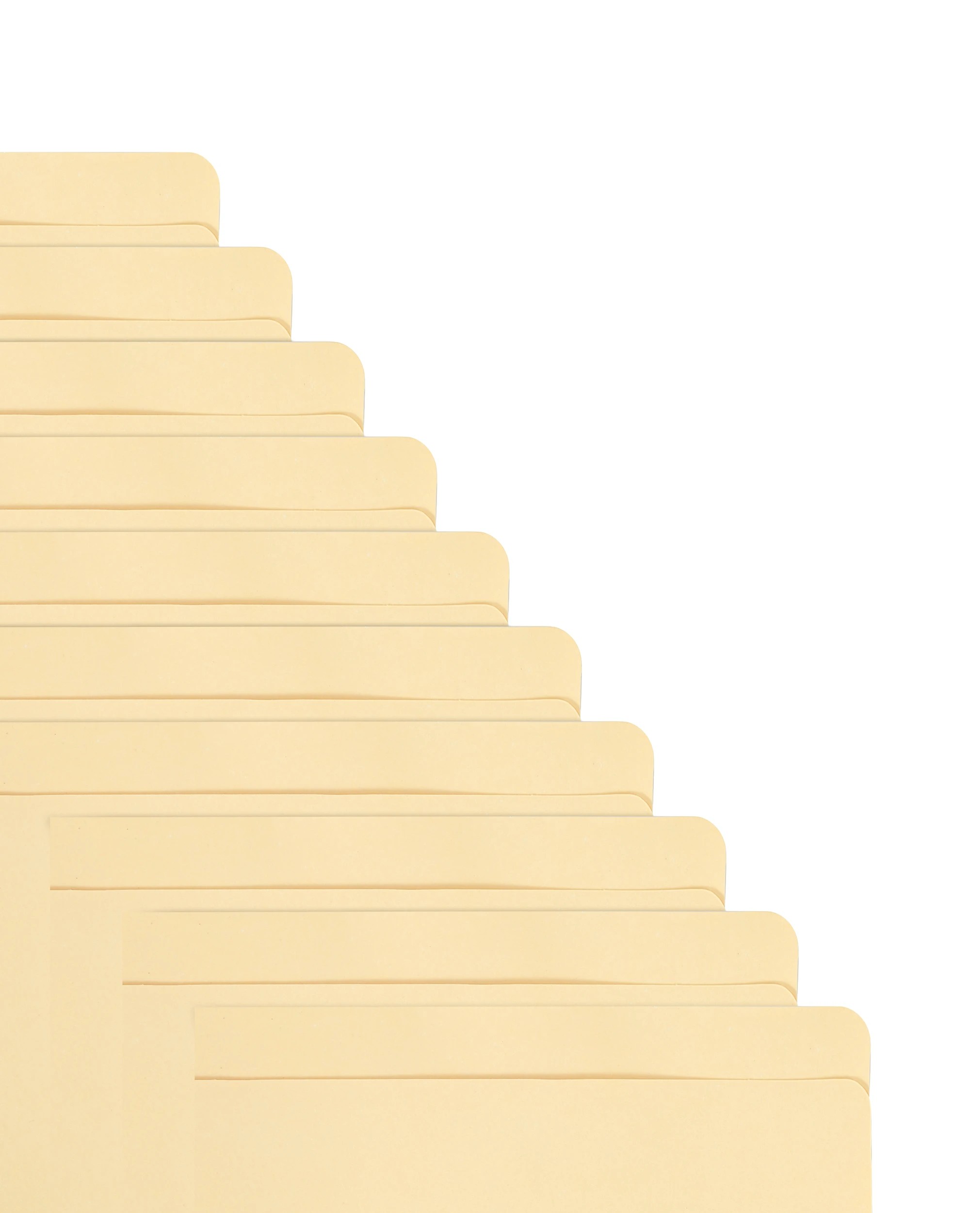 4 10 Pack Foolscap Manilla Folders, 4 of 7