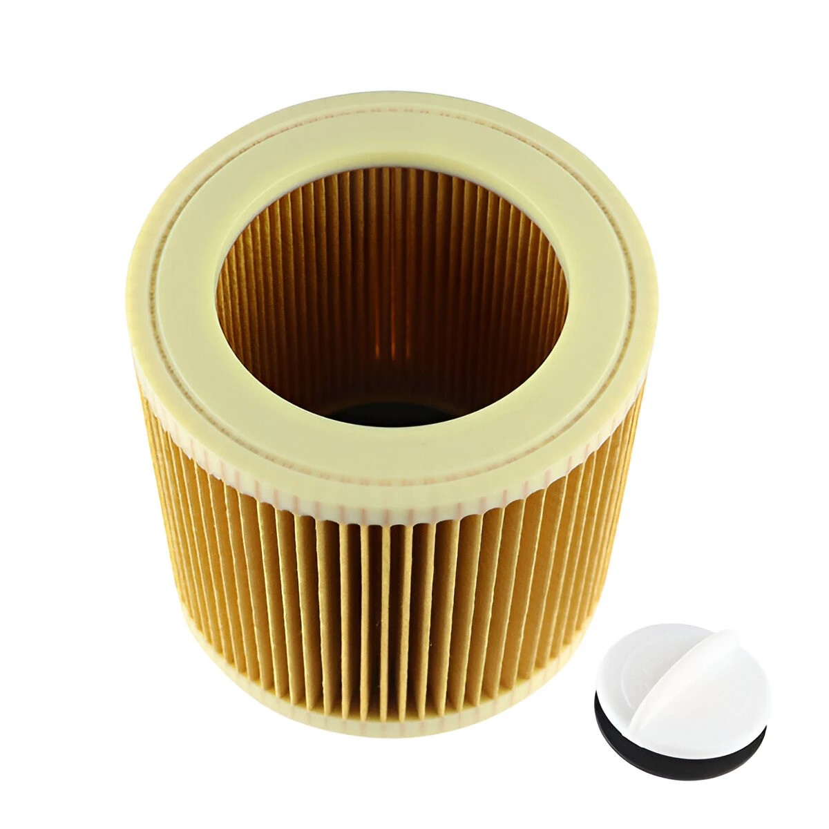 5 Hygieia HEPA Cartridge Filter For Karcher WD2200-WD3800 & A1000-A2901 Vacuum Cleaners - Orange, 5 of 5