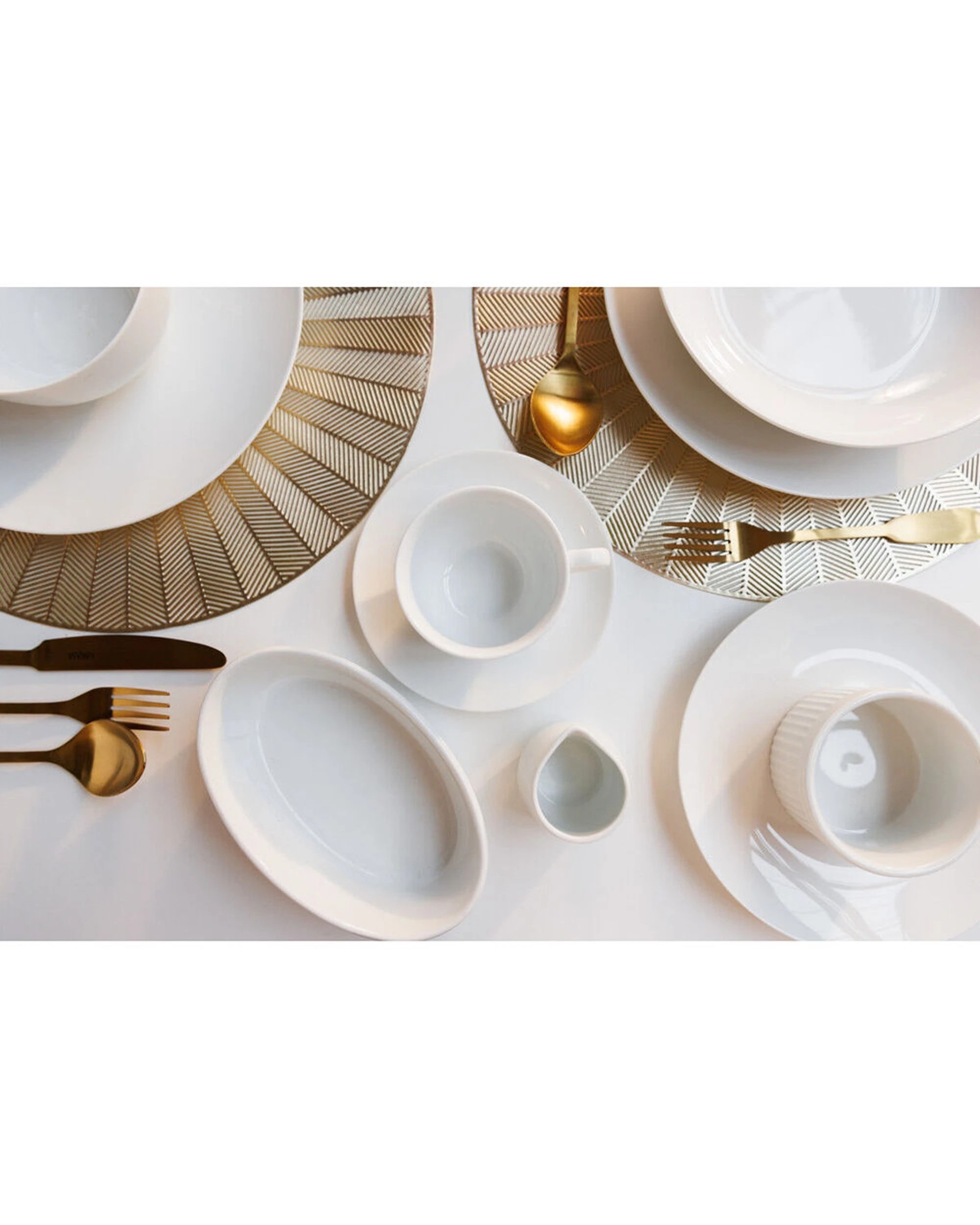 3 Mikasa Chalk Kitchen Porcelain Oval Pie Dish 18cm Durable High-Quality 2PK - White, 3 of 5