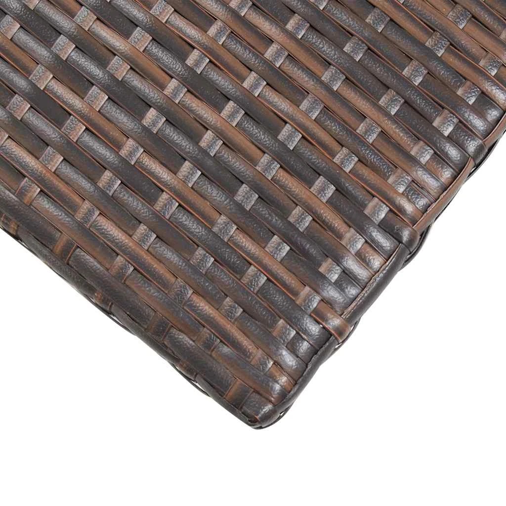 4 vidaXL Outdoor table Durable - Brown, 4 of 5