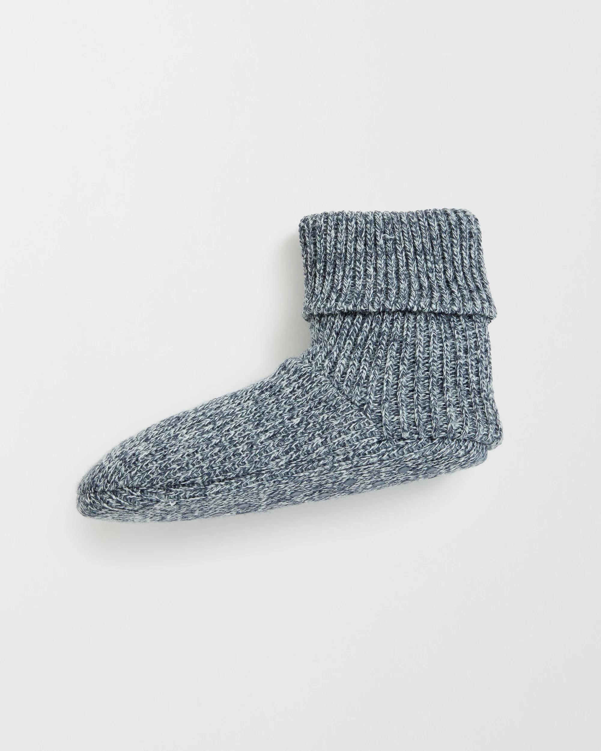 3 Target Man Boot Socks NAVY WHITE TWISTED, 3 of 3