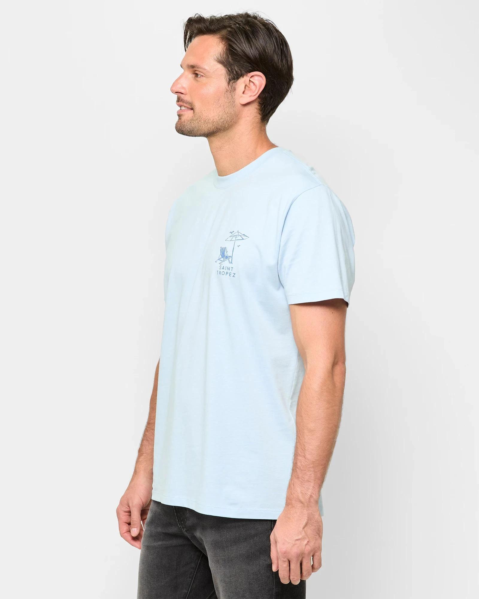 3 Target Australian Cotton Vacation Print T-Shirt LIGHT BLUE, 3 of 5