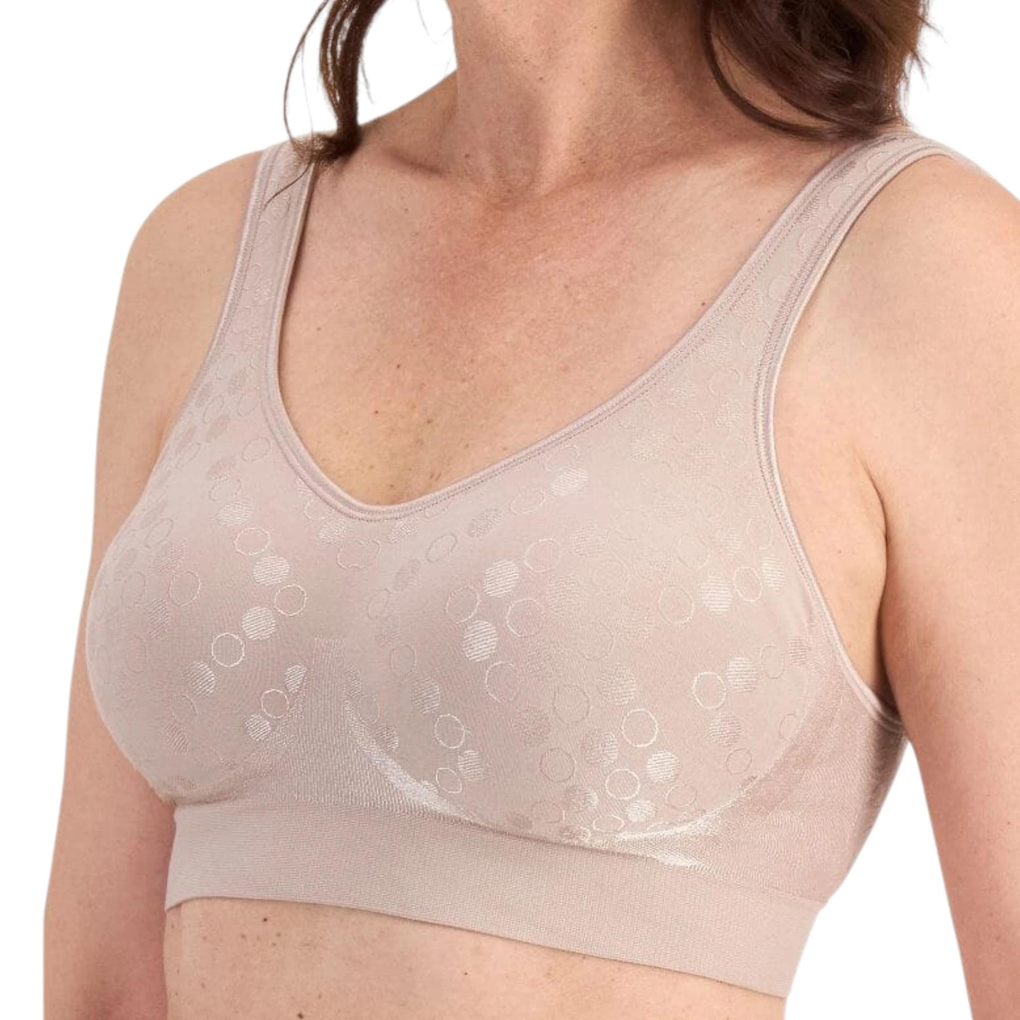 5 Playtex 2 Pack Comfort Revolution Wirefree Bra BLUSH/WHITE, 5 of 8