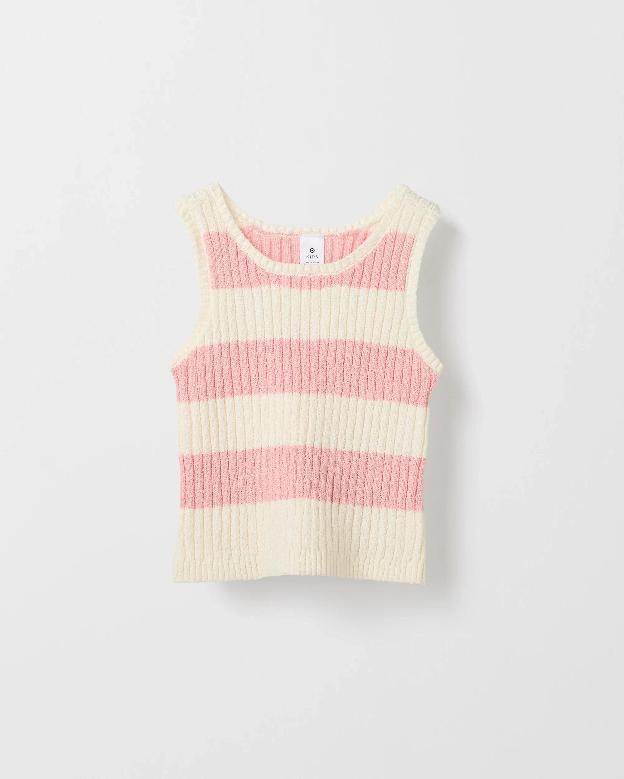 6 Target Australian Cotton Blend Knit Tank POWDER PINK, 6 of 7