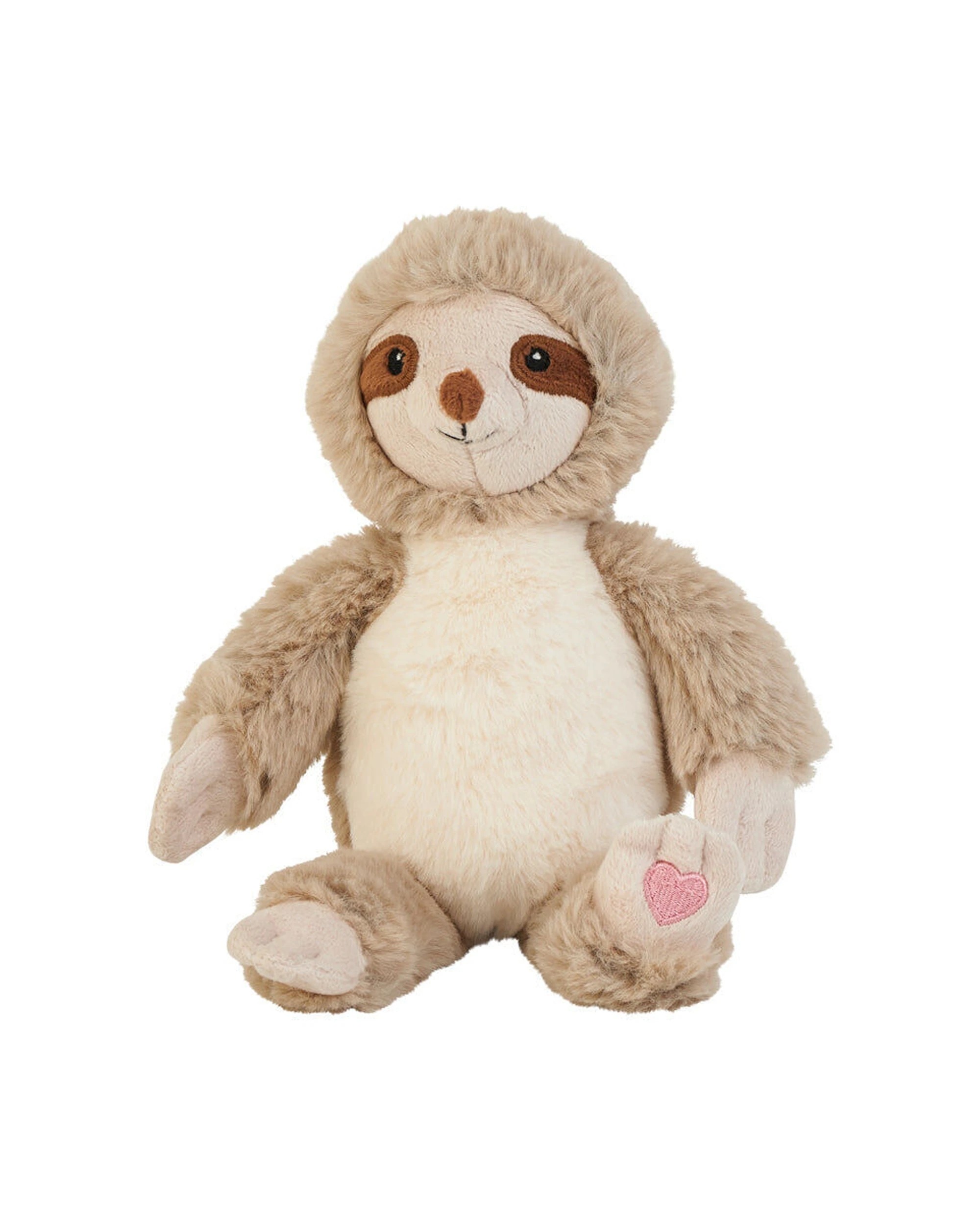 1 Annabel Trends Plushie Pals Soft Plush Toy Babies 25cm Sloth - Brown, 1 of 2