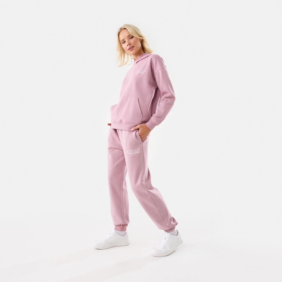 3 Everlast Womens Street Trackpants Dusty Pink, 3 of 9