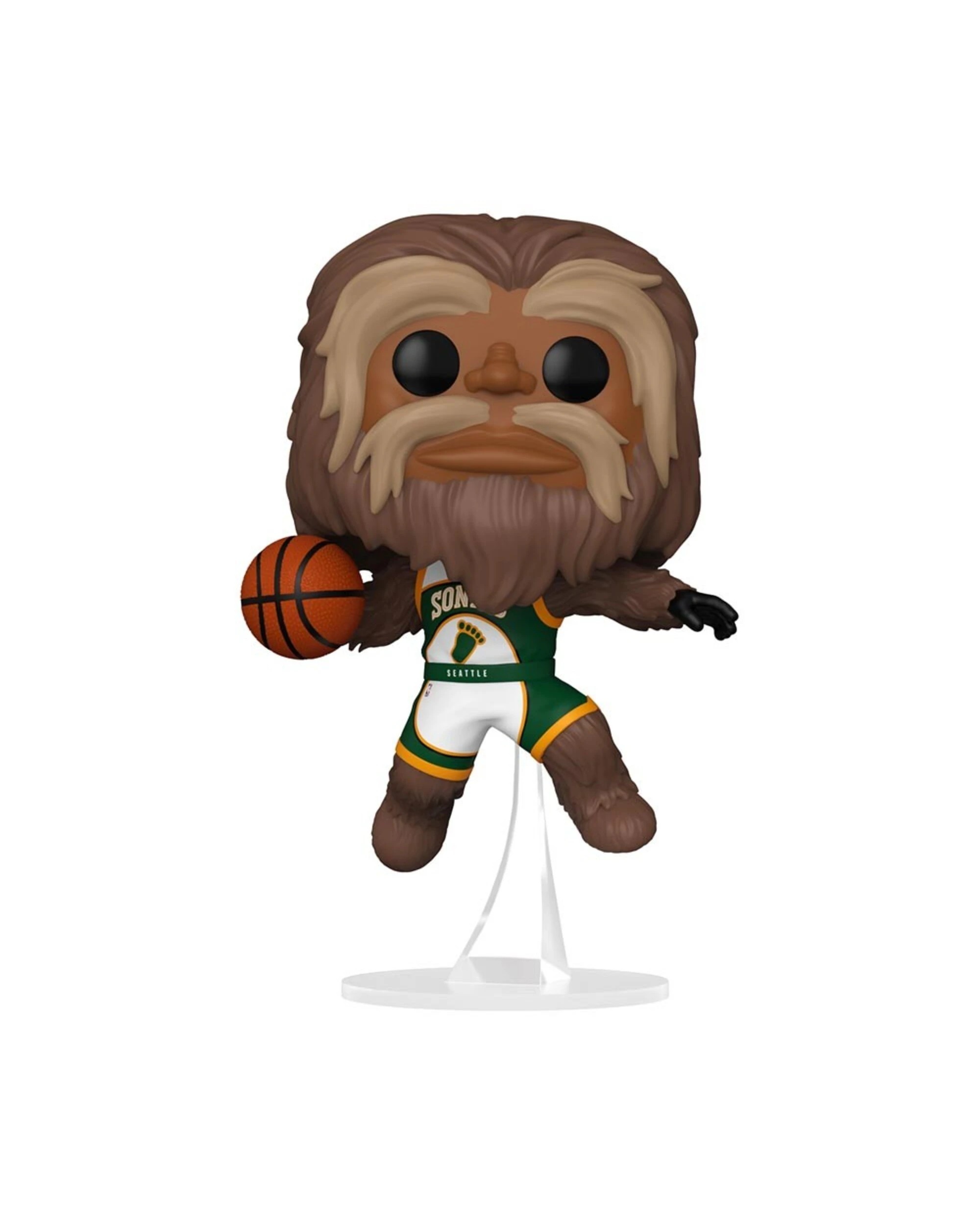 1 NBA - Mascots - Squatch Dunking (Seattle Sonics) Pop! Vinyl Figure, 1 of 1