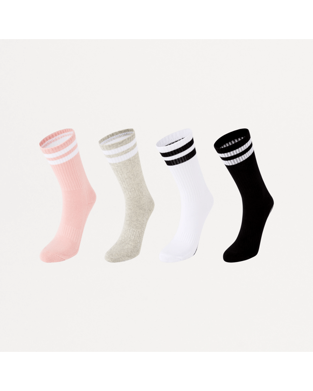 2 Pack Yoga Crew Socks - Asso