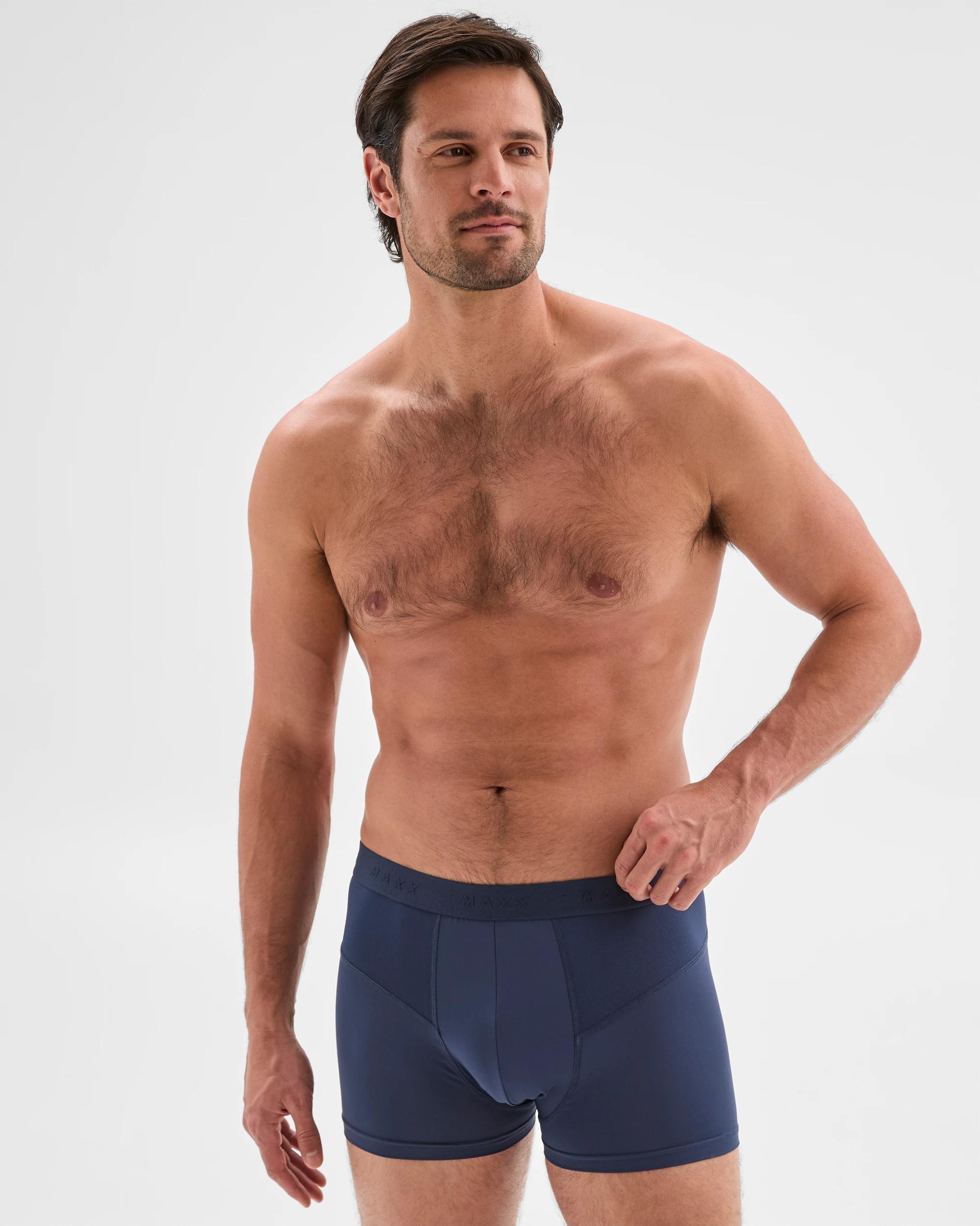 2 Mens Performance Trunks 3 Pack - Maxx GREEN/BLUE/NAVY, 2 of 4