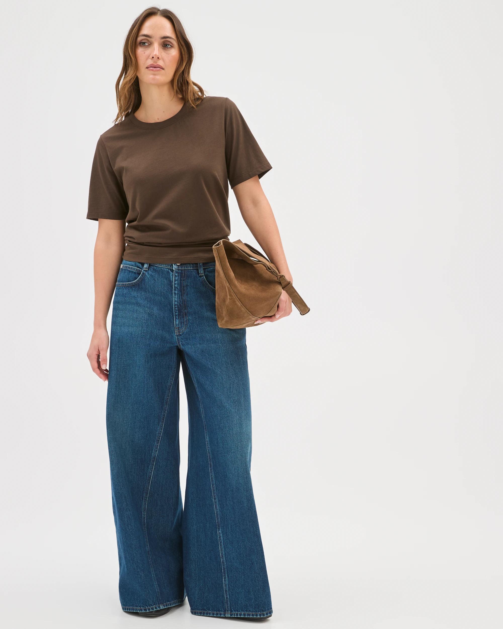 1 Target Australian Cotton Classic T-Shirt COFFEE BEAN, 1 of 7