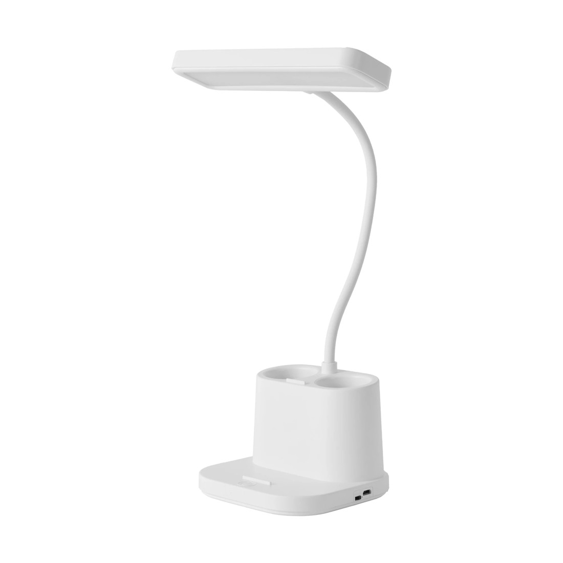 1 Rechargeable Desk Lamp Caddy - White, 1 of 7