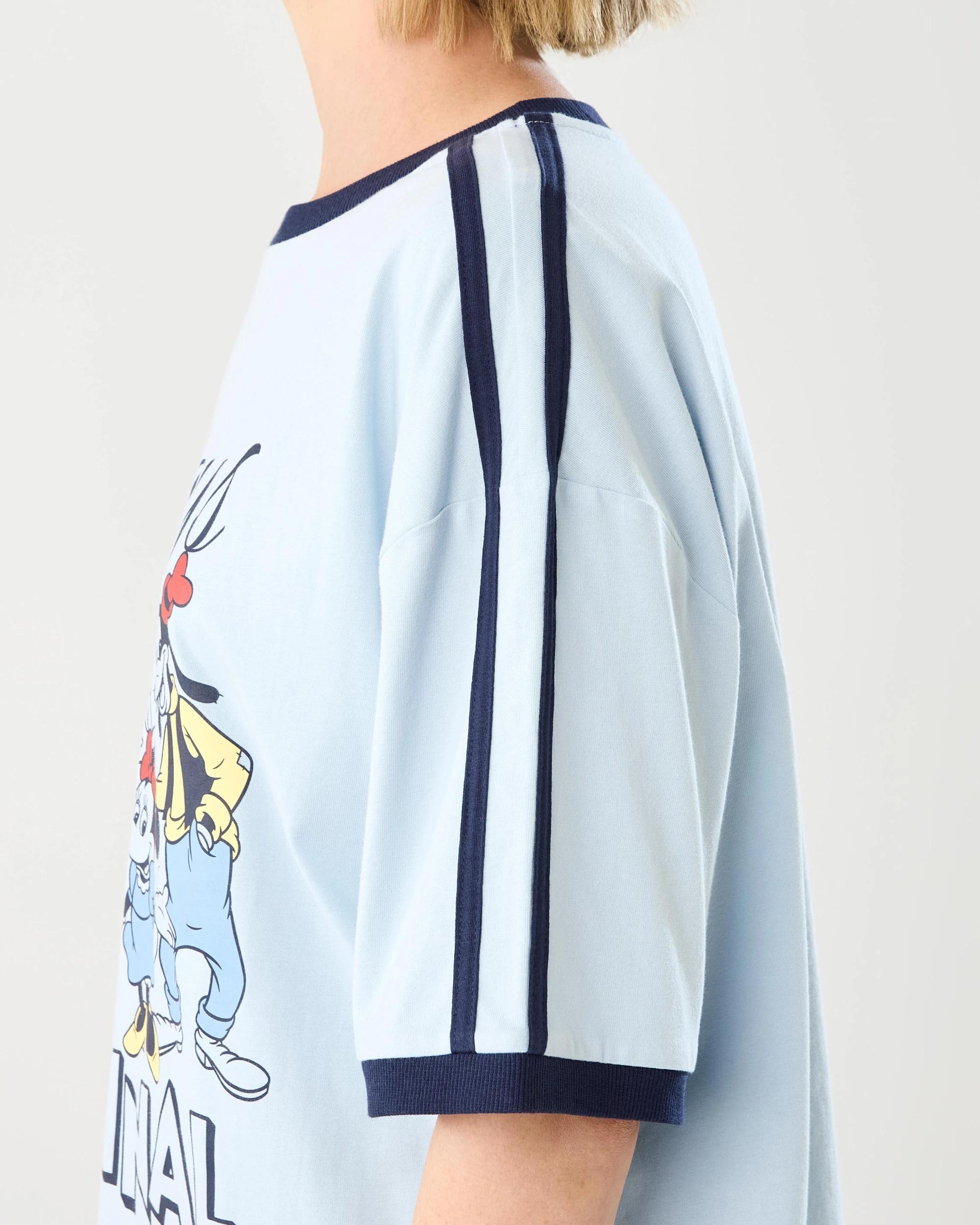 7 Short Sleeve Oversized Chopped Mickey Mouse License T-shirt Mickeystrp, 7 of 7