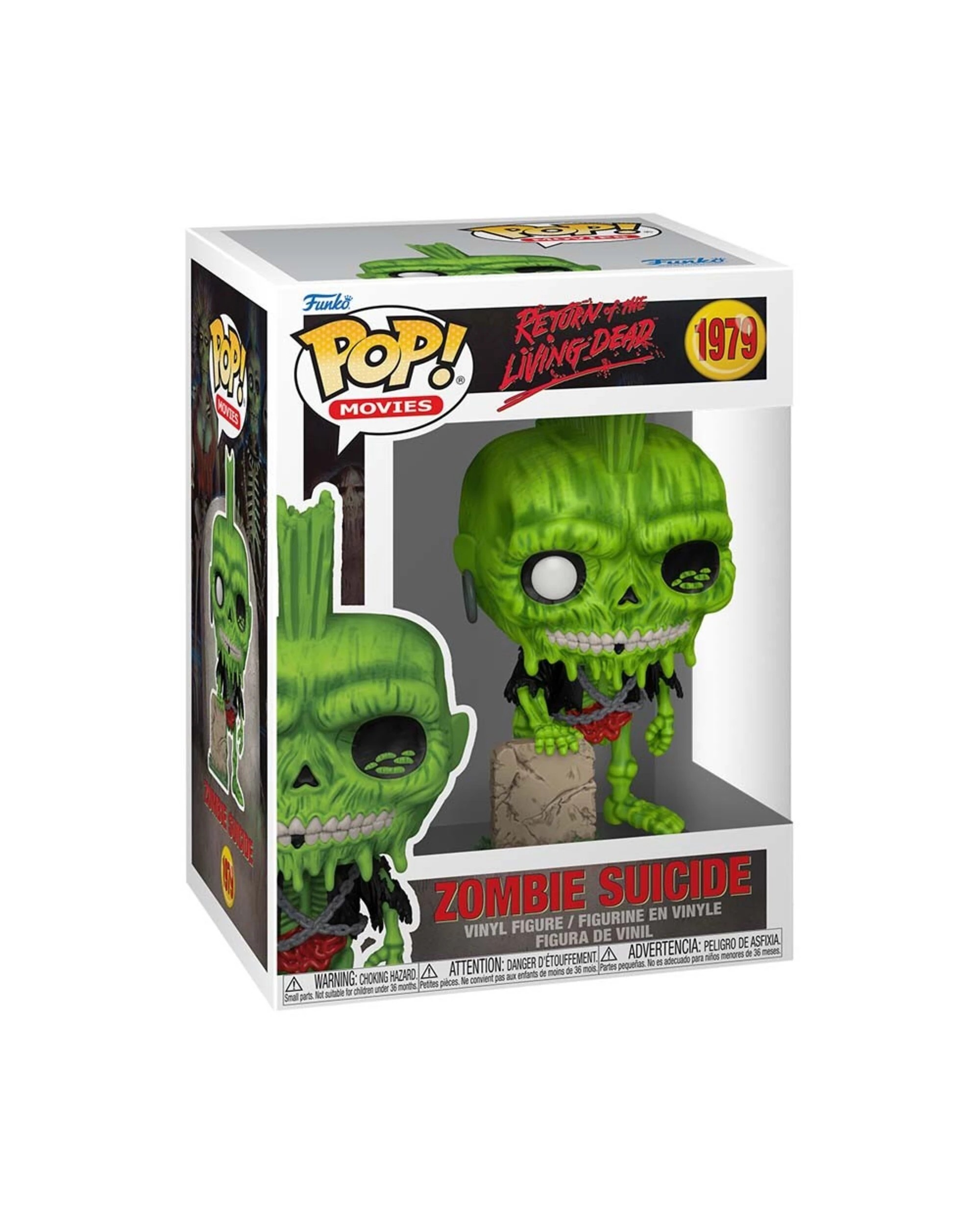 2 The Return of the Living Dead (1985) - Zombie Suicide Pop! Vinyl Figure, 2 of 2