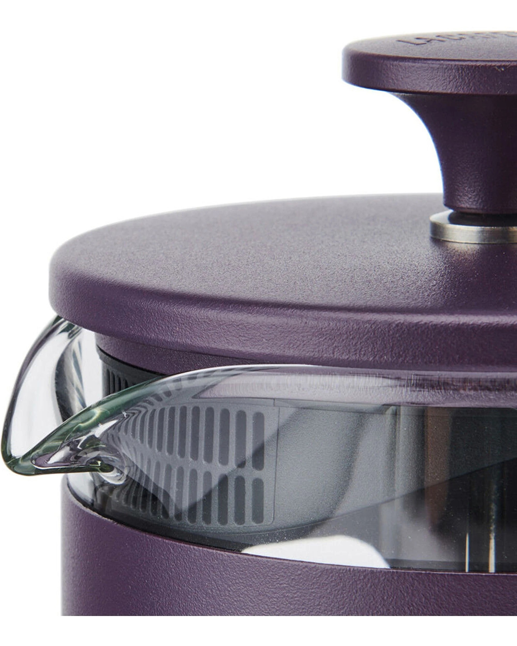 3 La Cafetiere Pisa 8-Cup Cafetiere Glass Coffee Press - Purple, 3 of 7