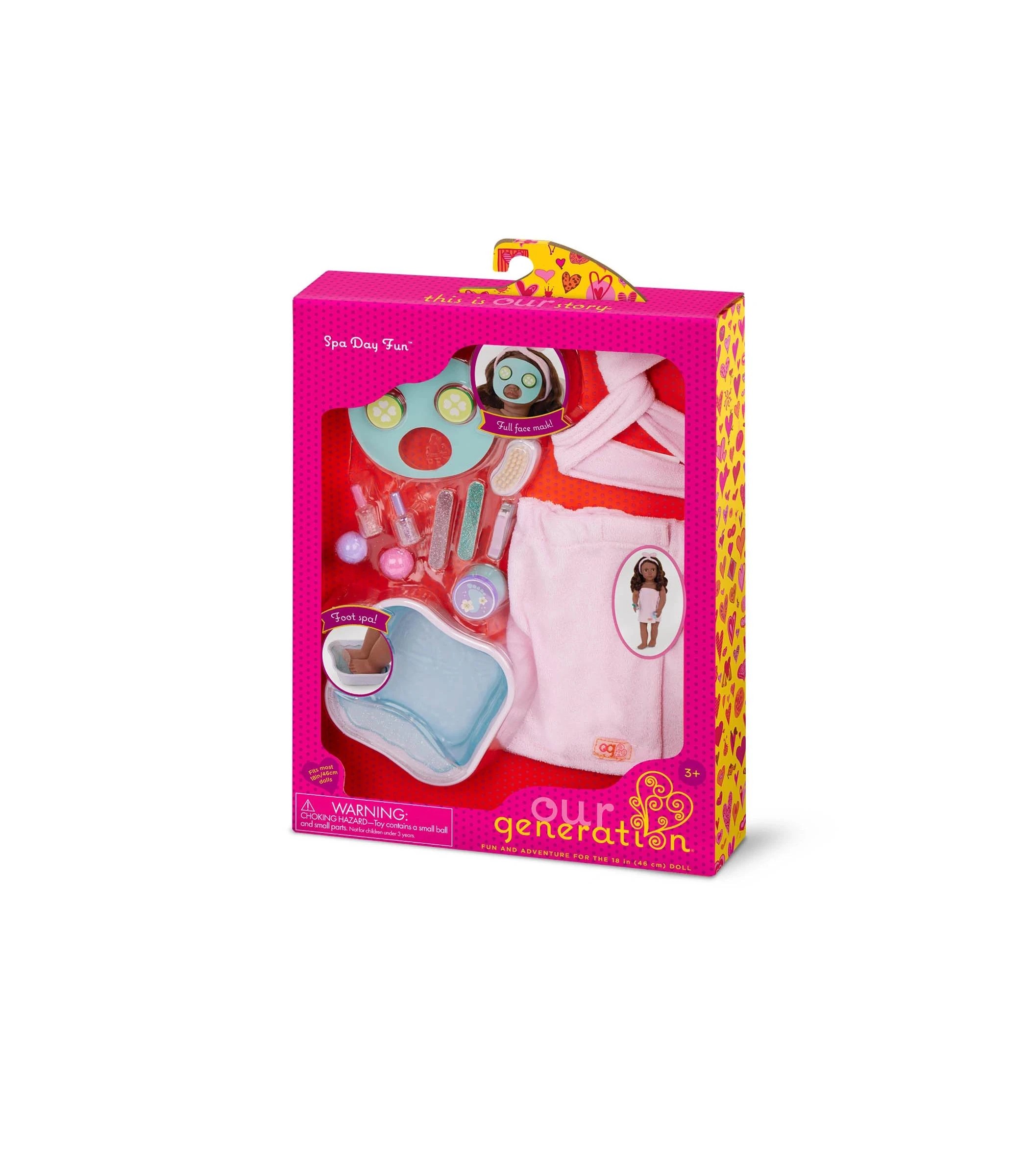 1 Our Generation Spa Day Fun Set - Multi, 1 of 3