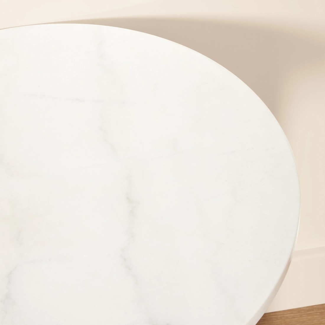 4 Round Marble Side Table, 4 of 5