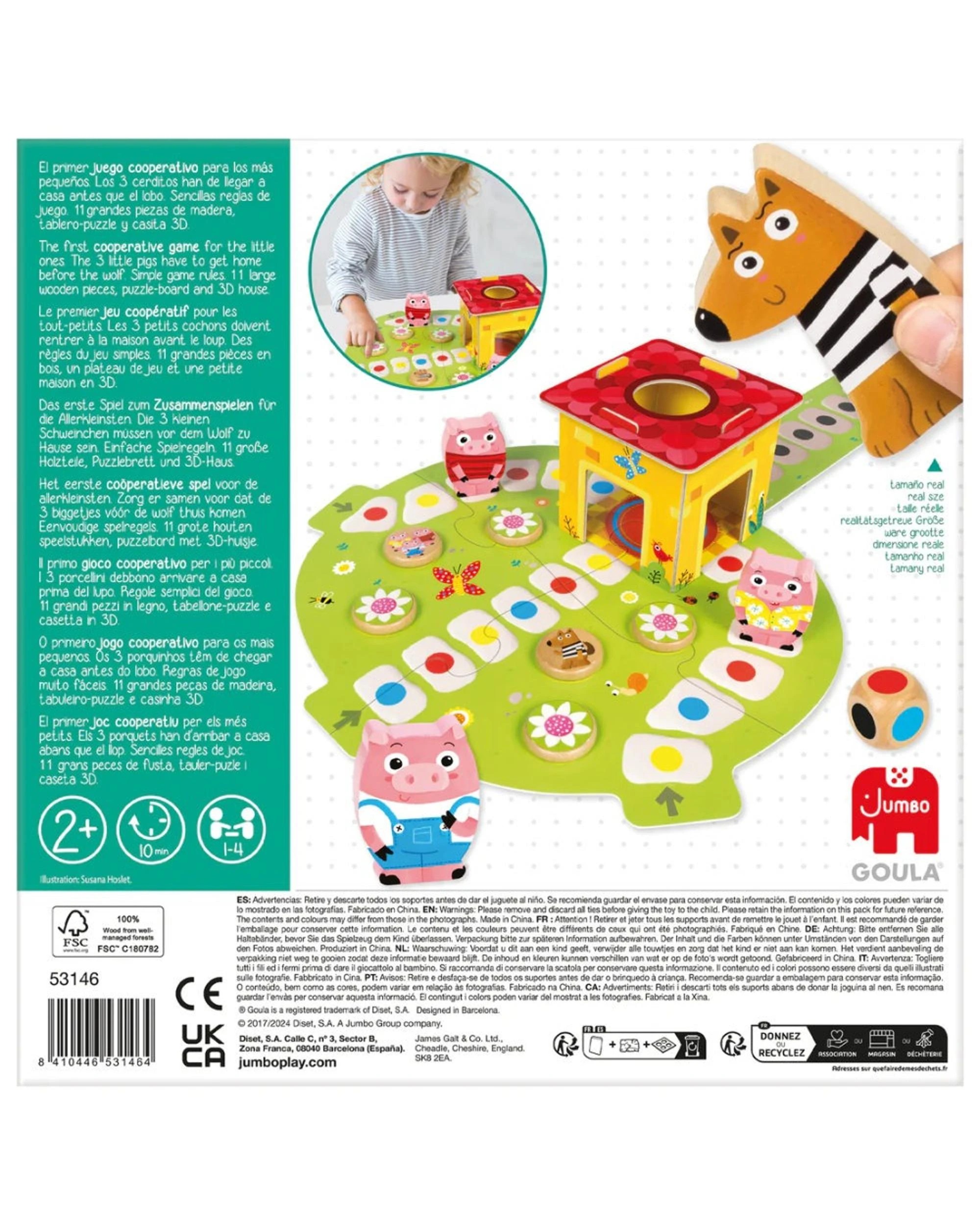 5 Goula 3 Little Pigs Game, 5 of 5