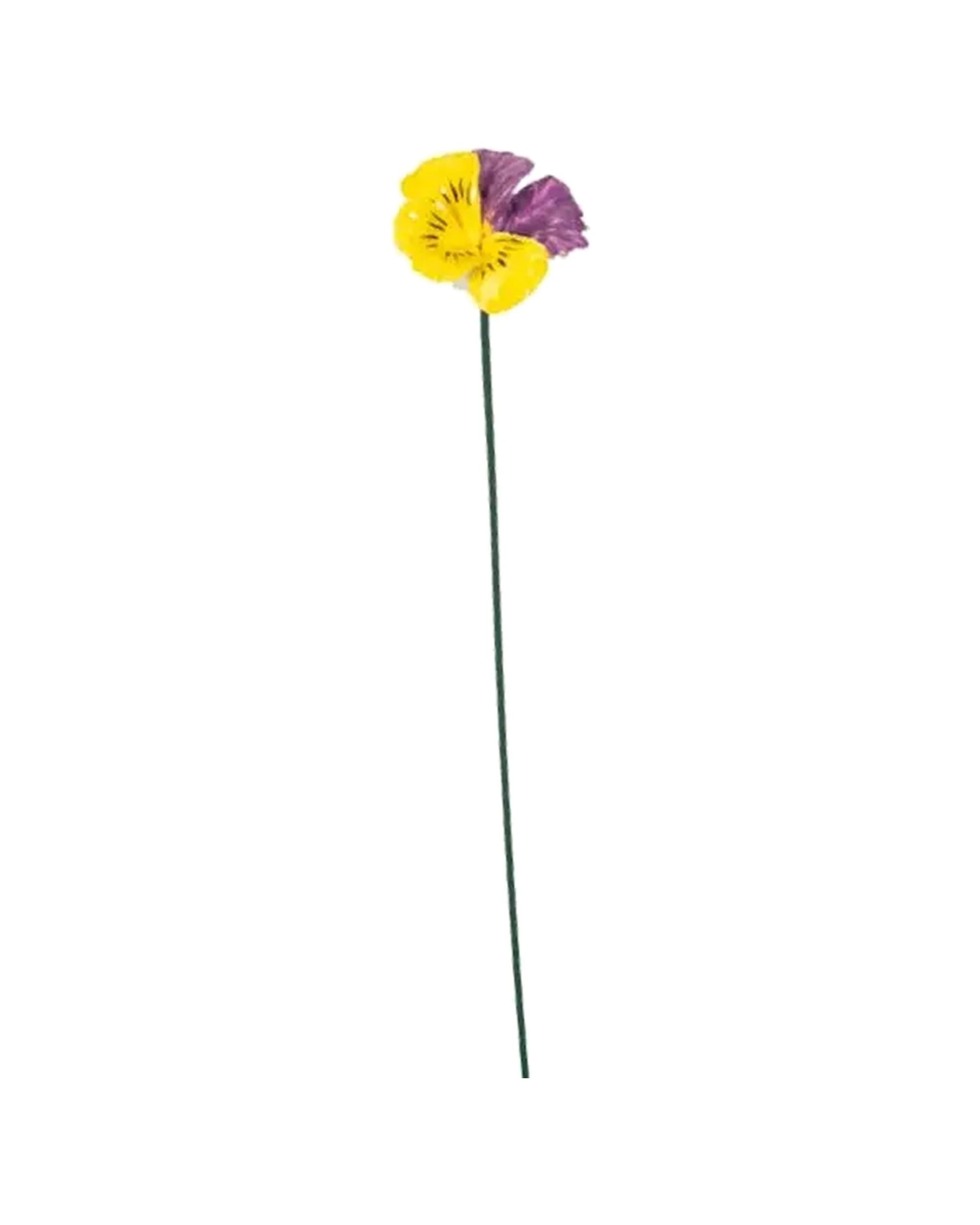 Alfresco 6PK Johnny Jump Ups Wild Pansy Stick Ceramic Garden Decor ...
