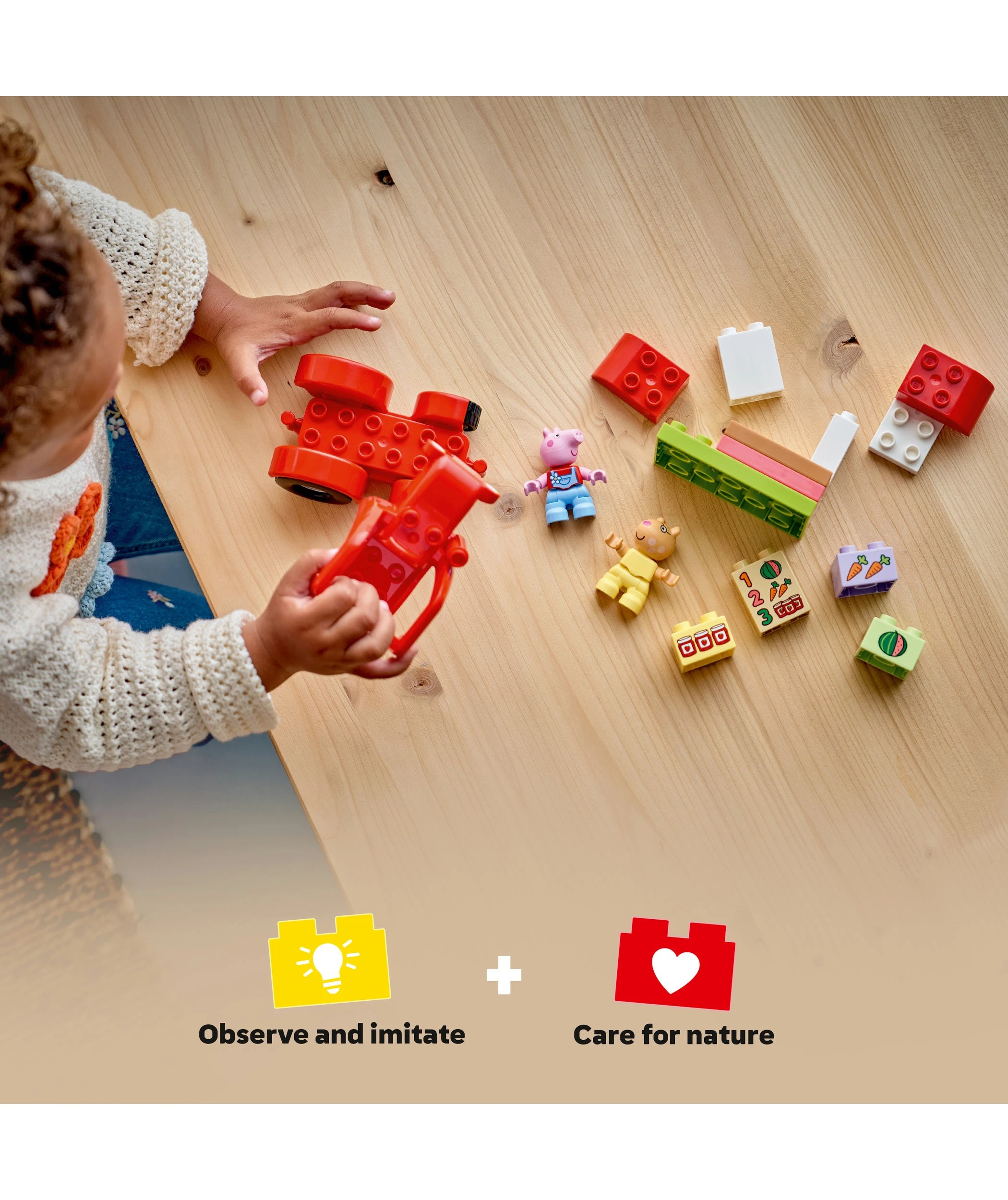 4 LEGO DUPLO Peppa Pig Tractor and Market 10468, 4 of 10