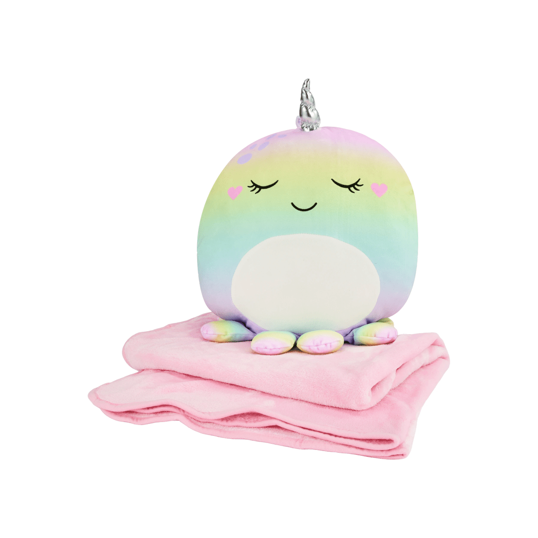 1 2-in-1 Octocorn Travel Blanket and Pillow, 1 of 5