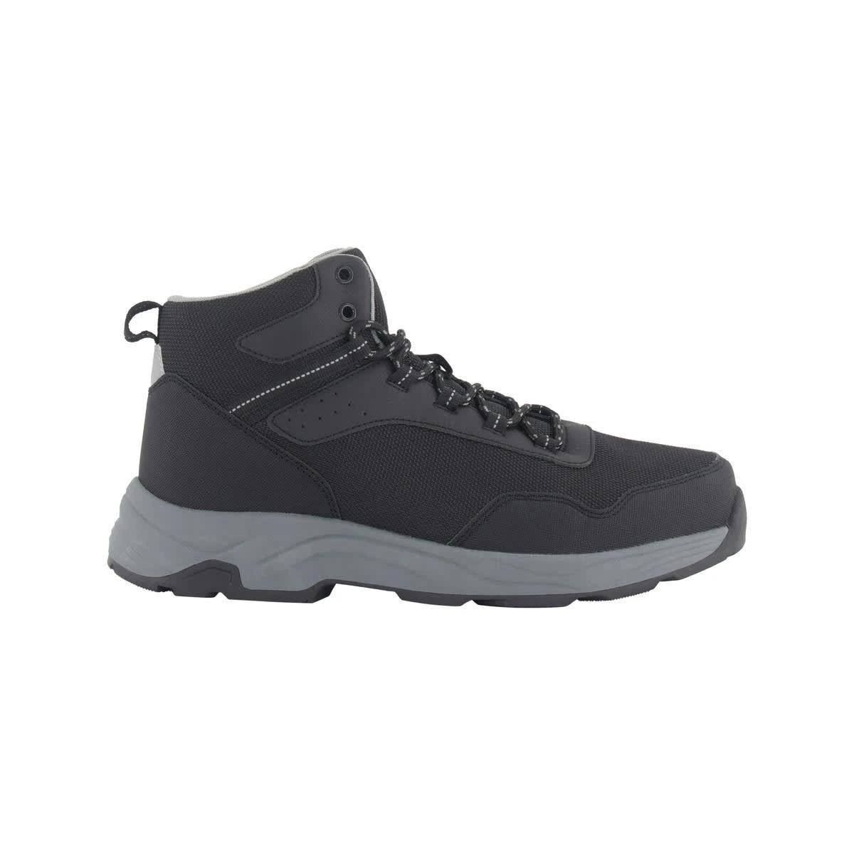 1 Active Mens Trend 2 Hiking Boots BLACK, 1 of 5
