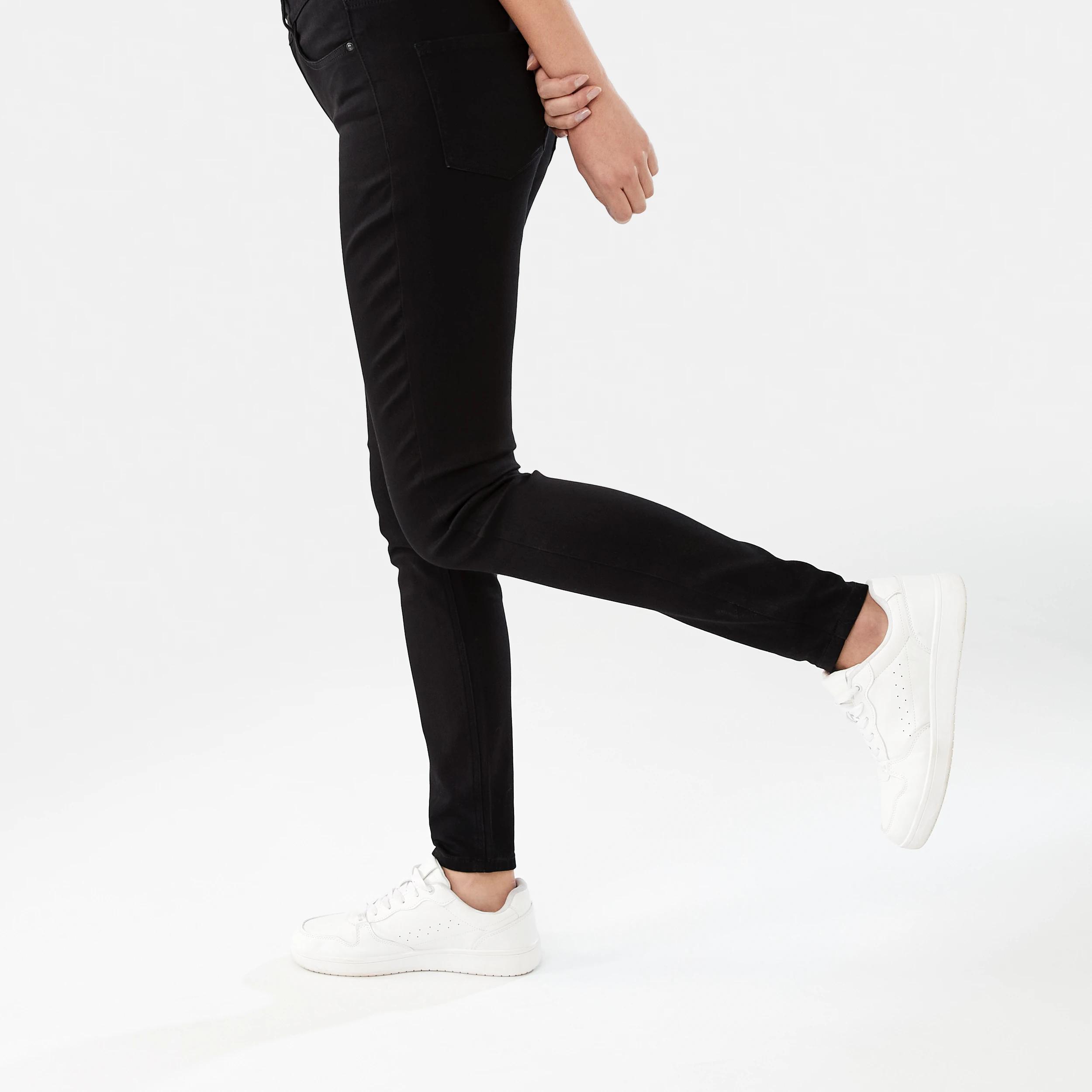 9 Soft Touch High Rise Jeans BLACK WASH, 9 of 9