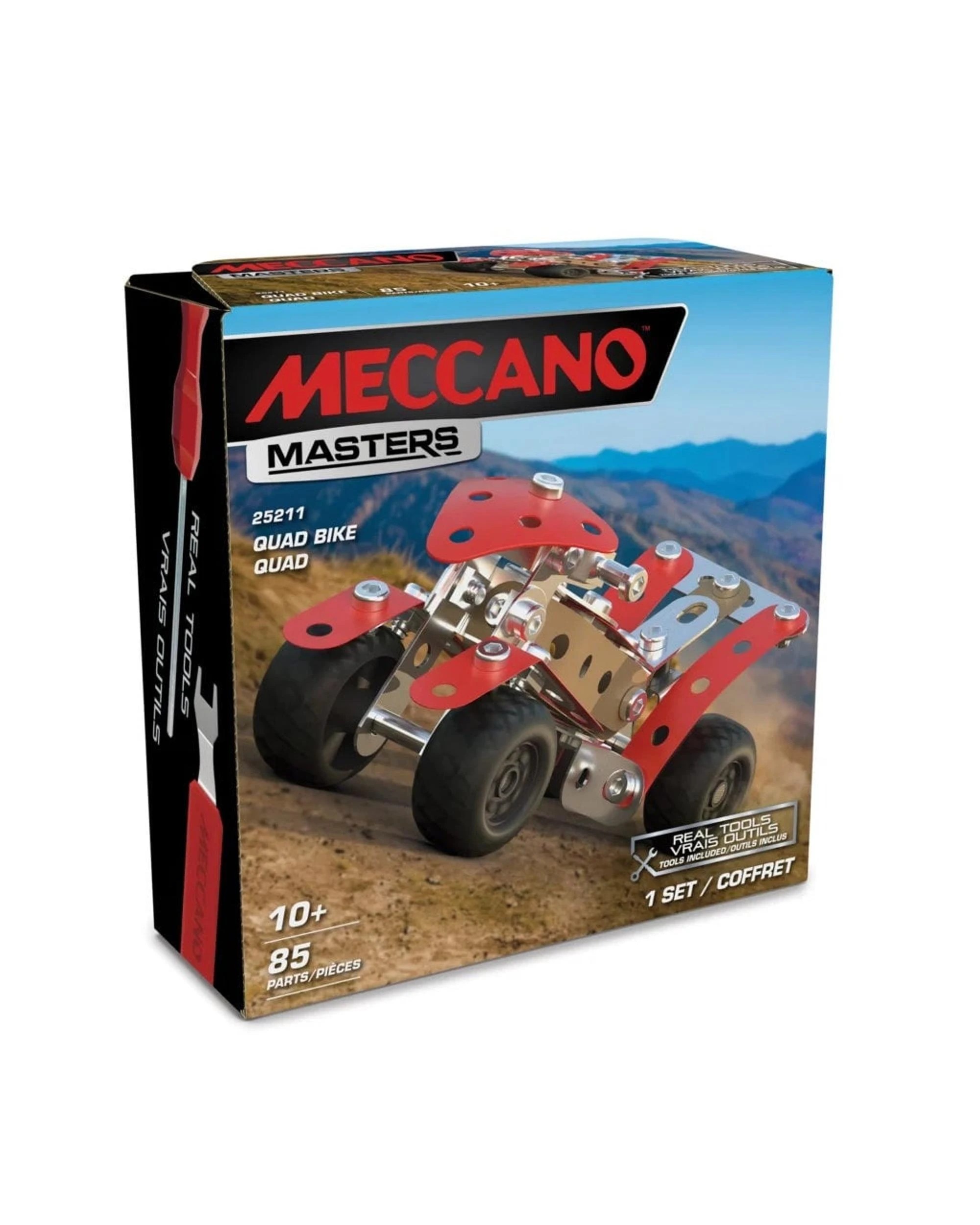 8 Meccano Masters Quad Bike Building Kit, 8 of 9