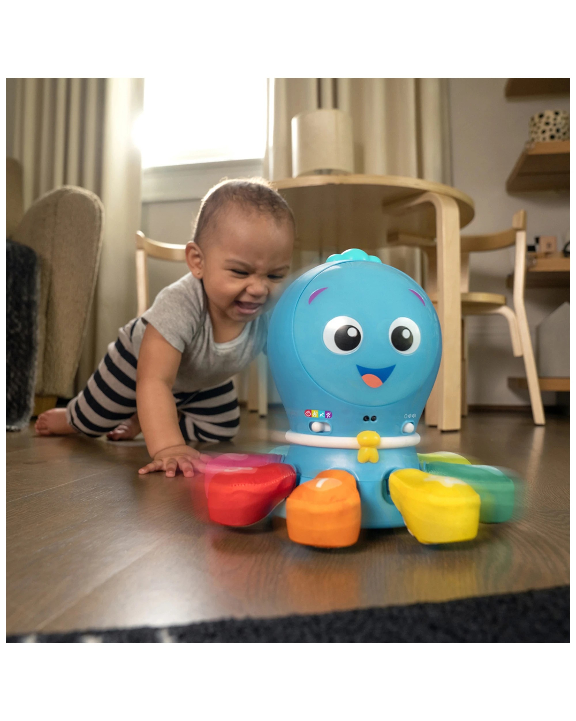 2 Baby Einstein Go Opus Go 4-in-1 Crawl And Chase Baby Toy 3m Plus 75cm Wide - Blue, 2 of 4