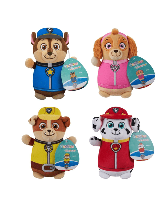 15cm Original Squishmallows PAW Patrol HugMees Plush Toy - Assorted