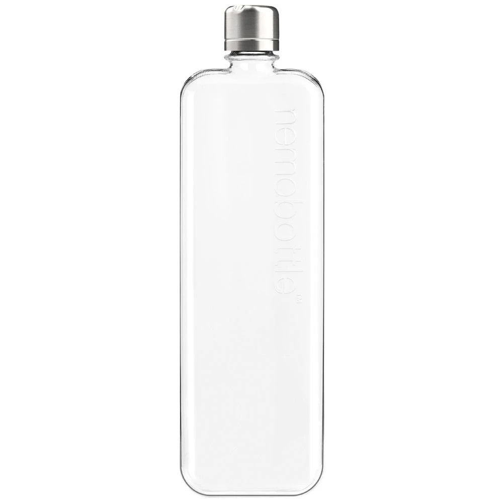 1 Memobottle Slim Drink Bottle Transparent, 1 of 4