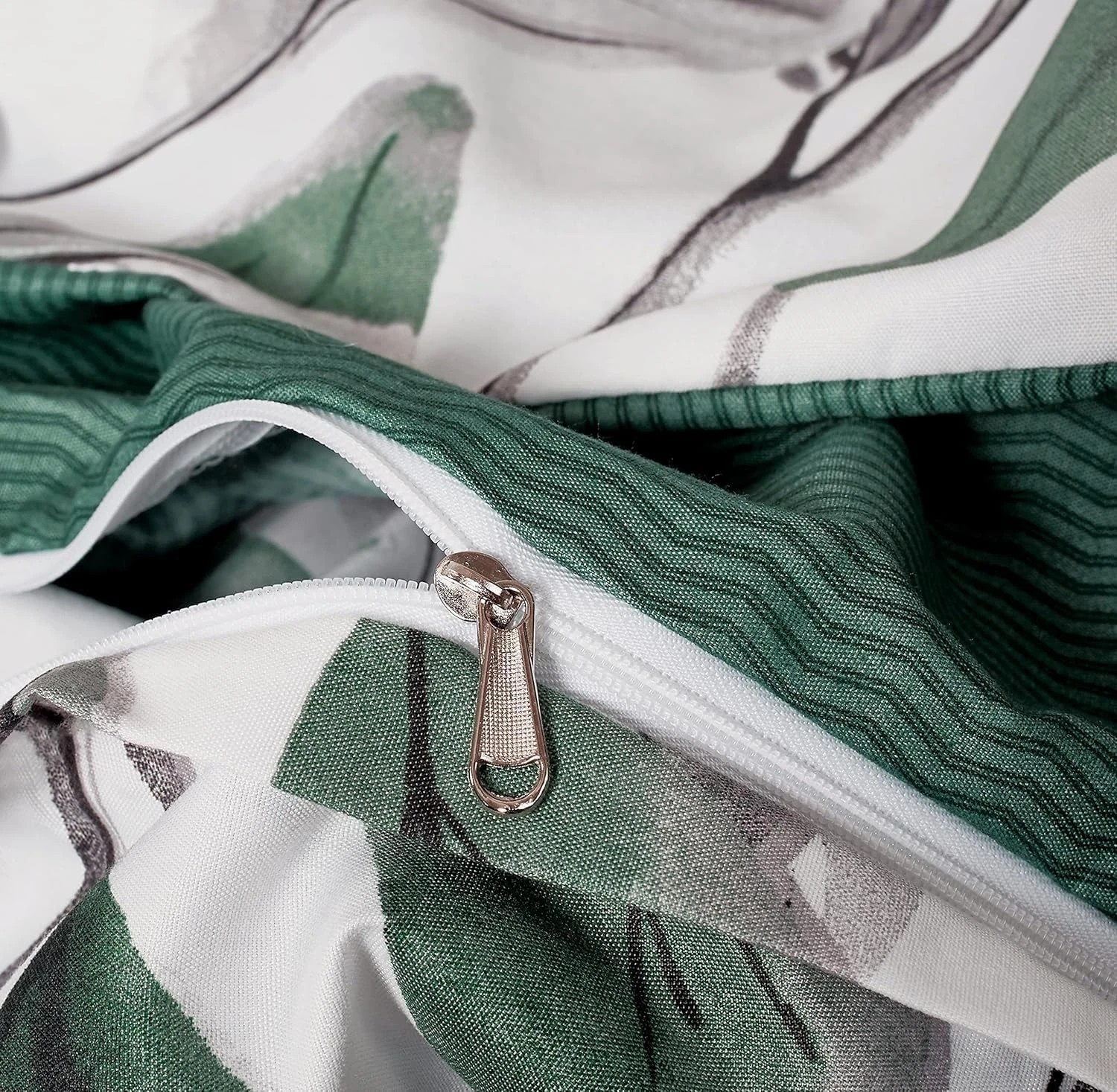 7 CleverPolly Printed Microfibre Reversible Quilt Cover Set - Sally - Super King Bed, 7 of 7