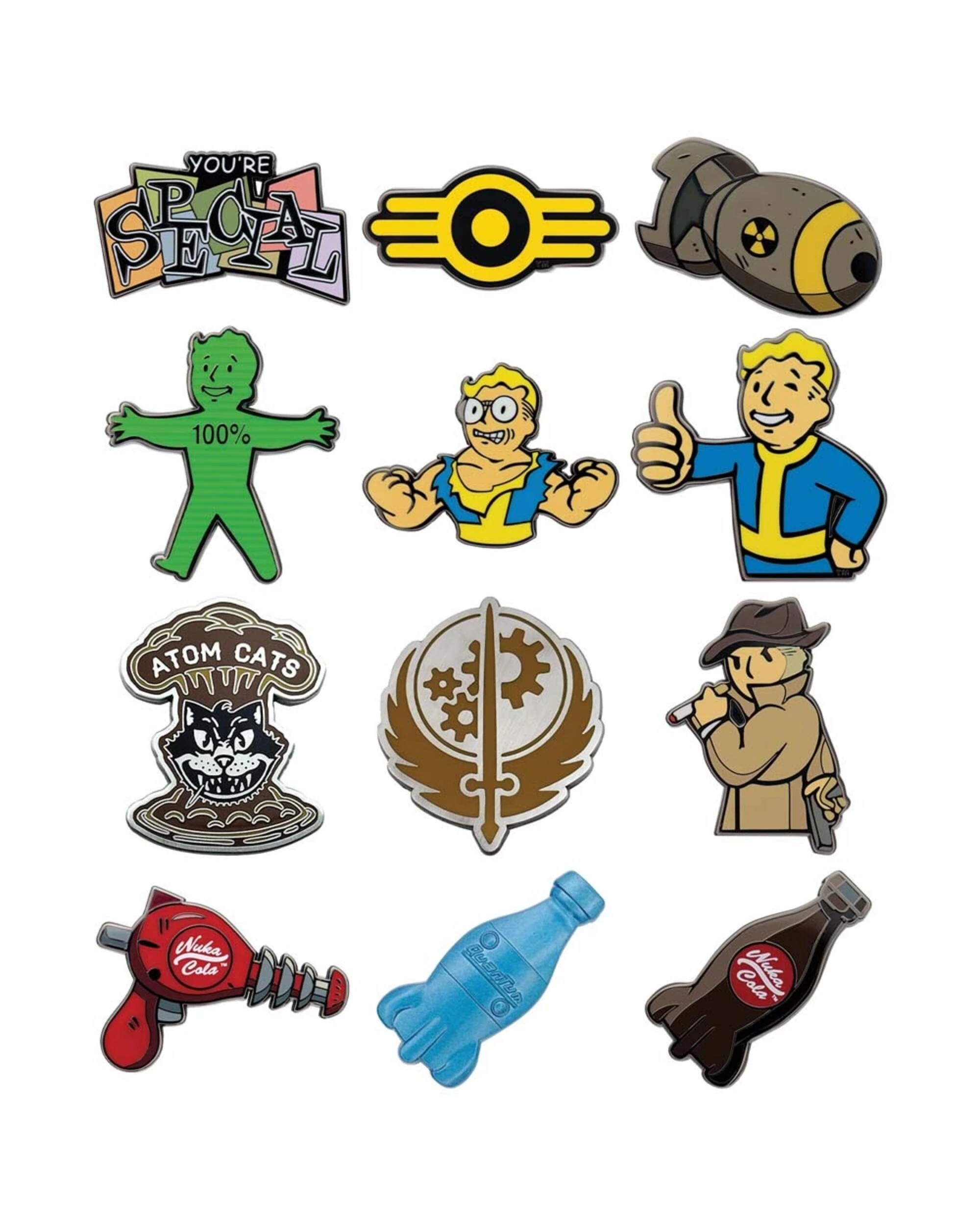 1 Fallout - Mystery Pin Badge Blind Box (Single Box), 1 of 5