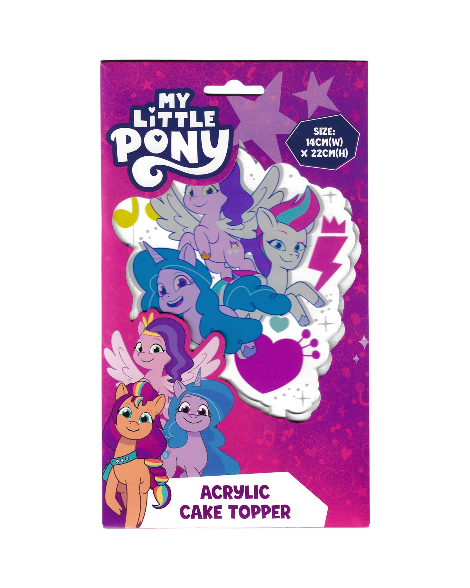 4 Anagram My Little Pony Tell Your Tale Acrylic Cake Topper - Multi, 4 of 5