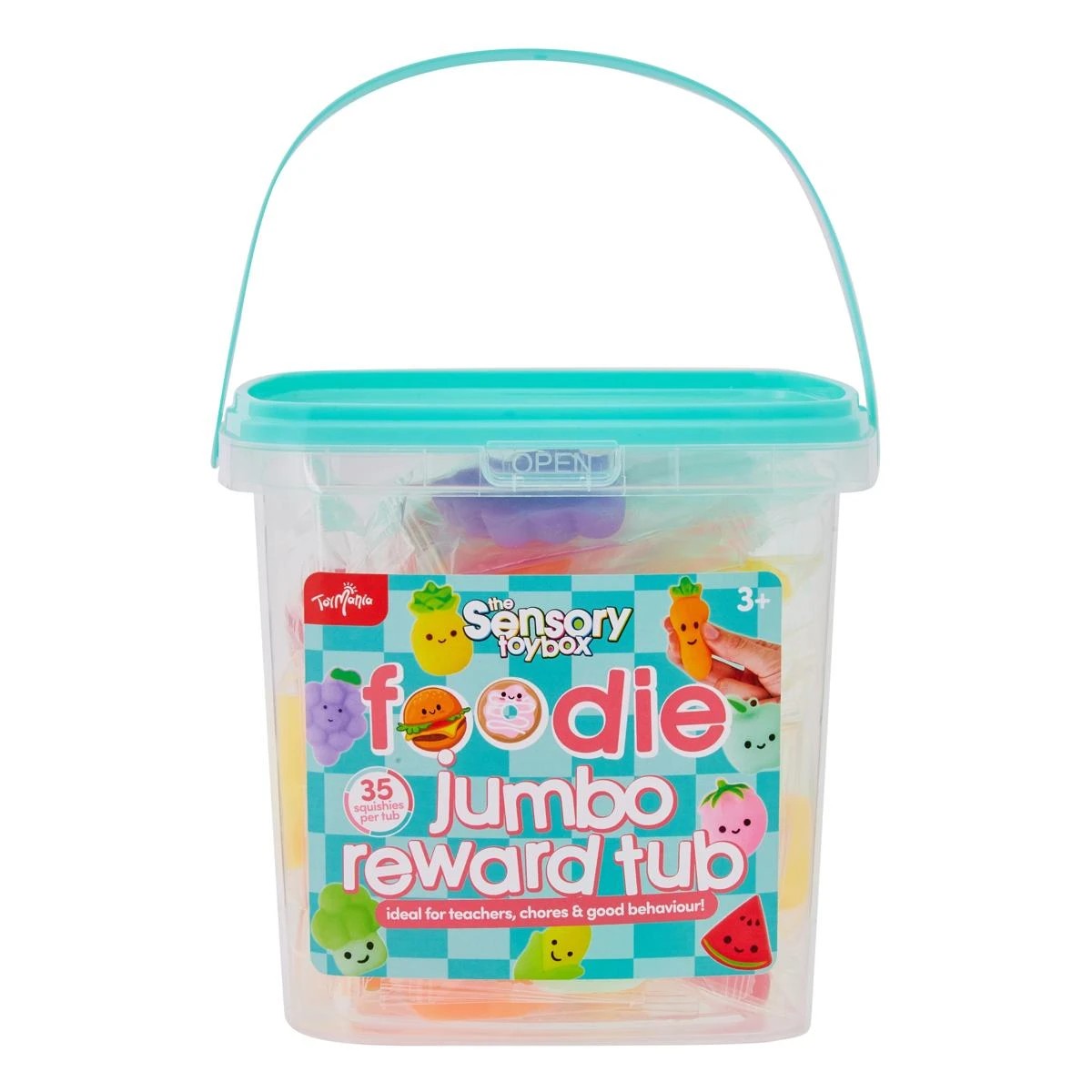 1 ToyMania The Sensory Toy Box Foodie Jumbo Reward Tub, 1 of 3