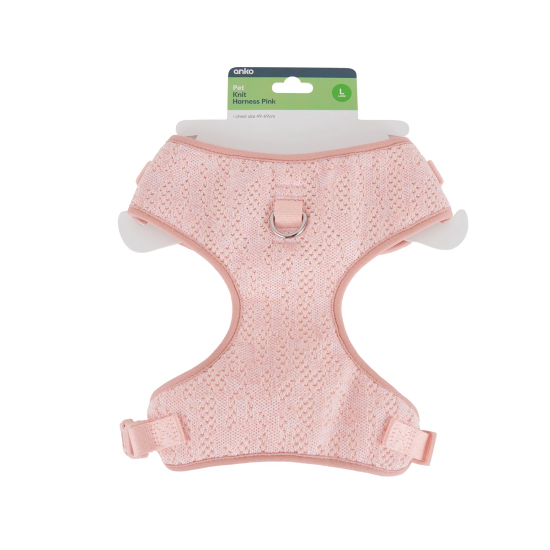 9 Pet Knit Harness - Large, Pink, 9 of 9