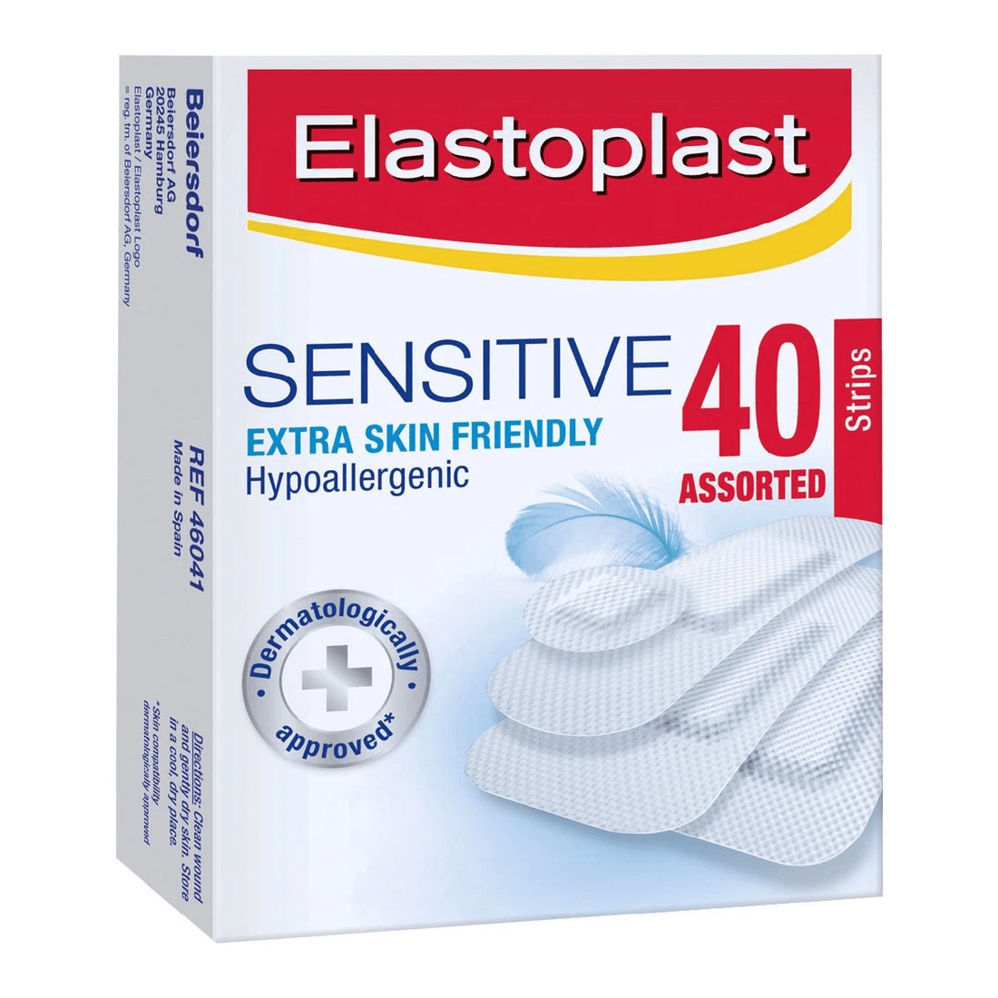 1 Elastoplast Antibacterial Sensitive Strips 40 Pack, 1 of 1