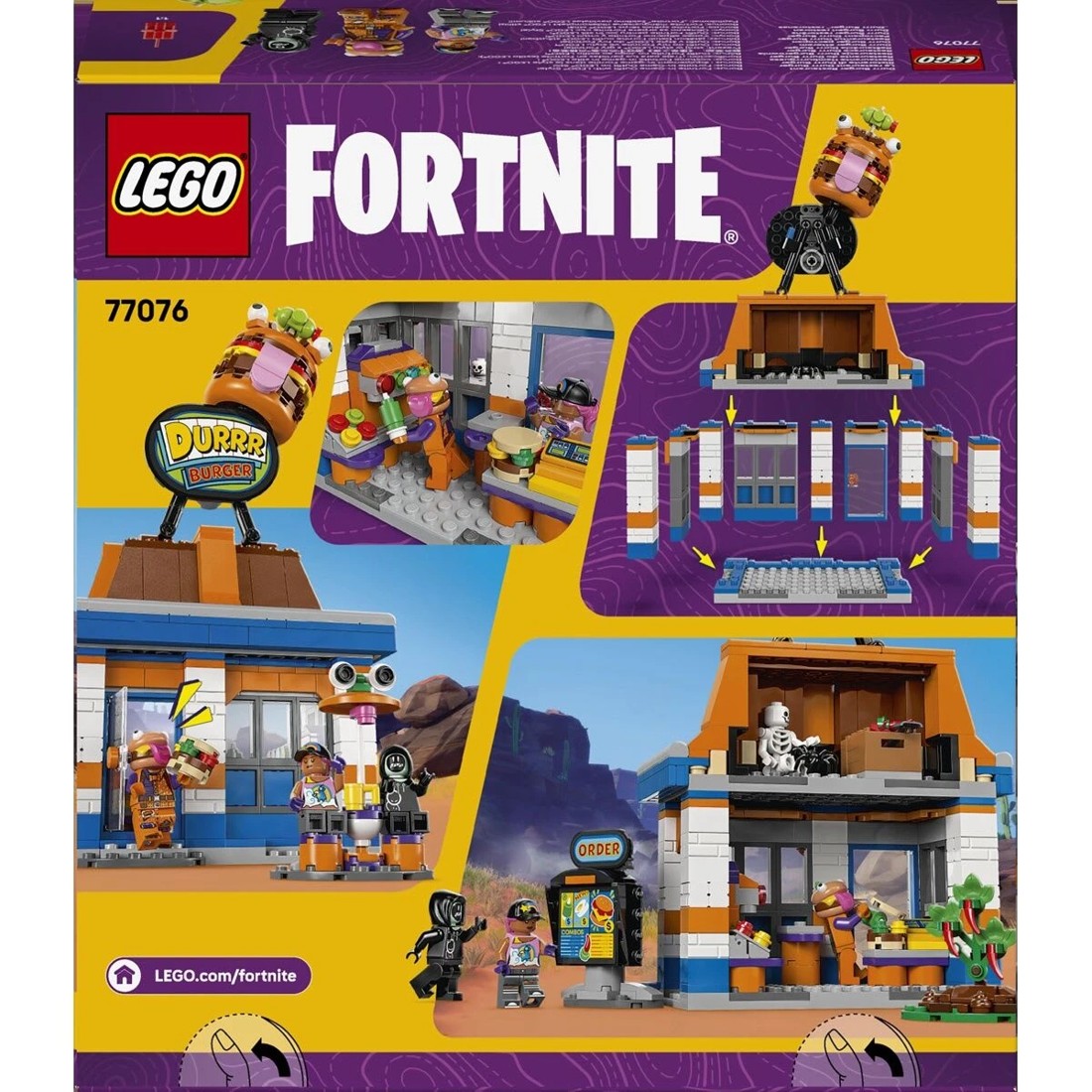 10 LEGO Fortnite Durrr Burger Restaurant 77076, 10 of 10