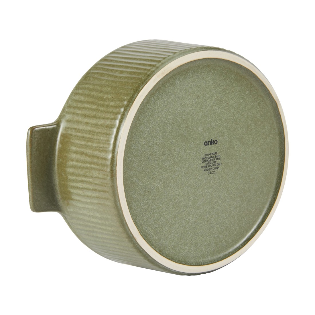 5 Ceramic Casserole - Olive, 5 of 6