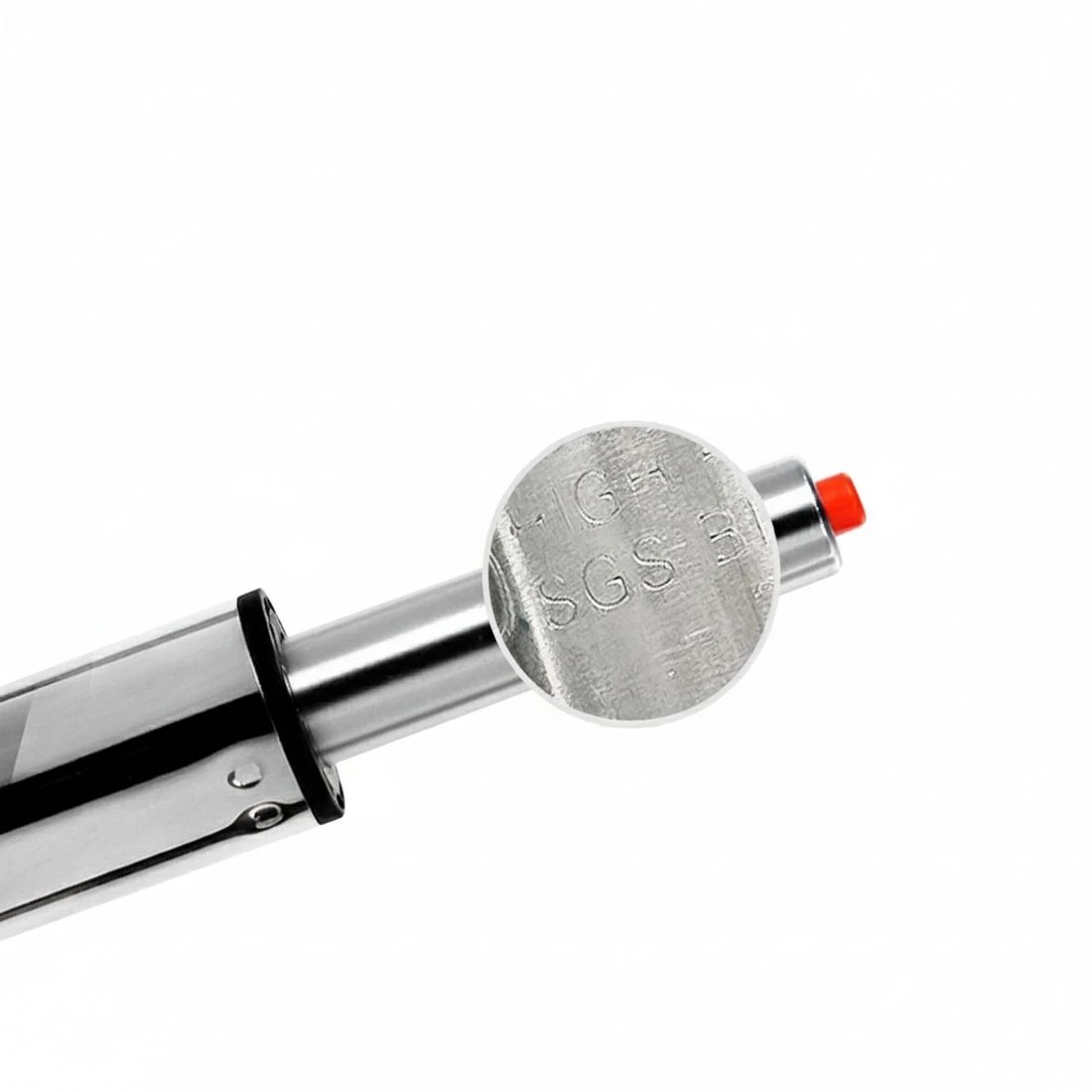 4 Artiss 2x Bar Stools Leather Gas Lift Chair - White, 4 of 7