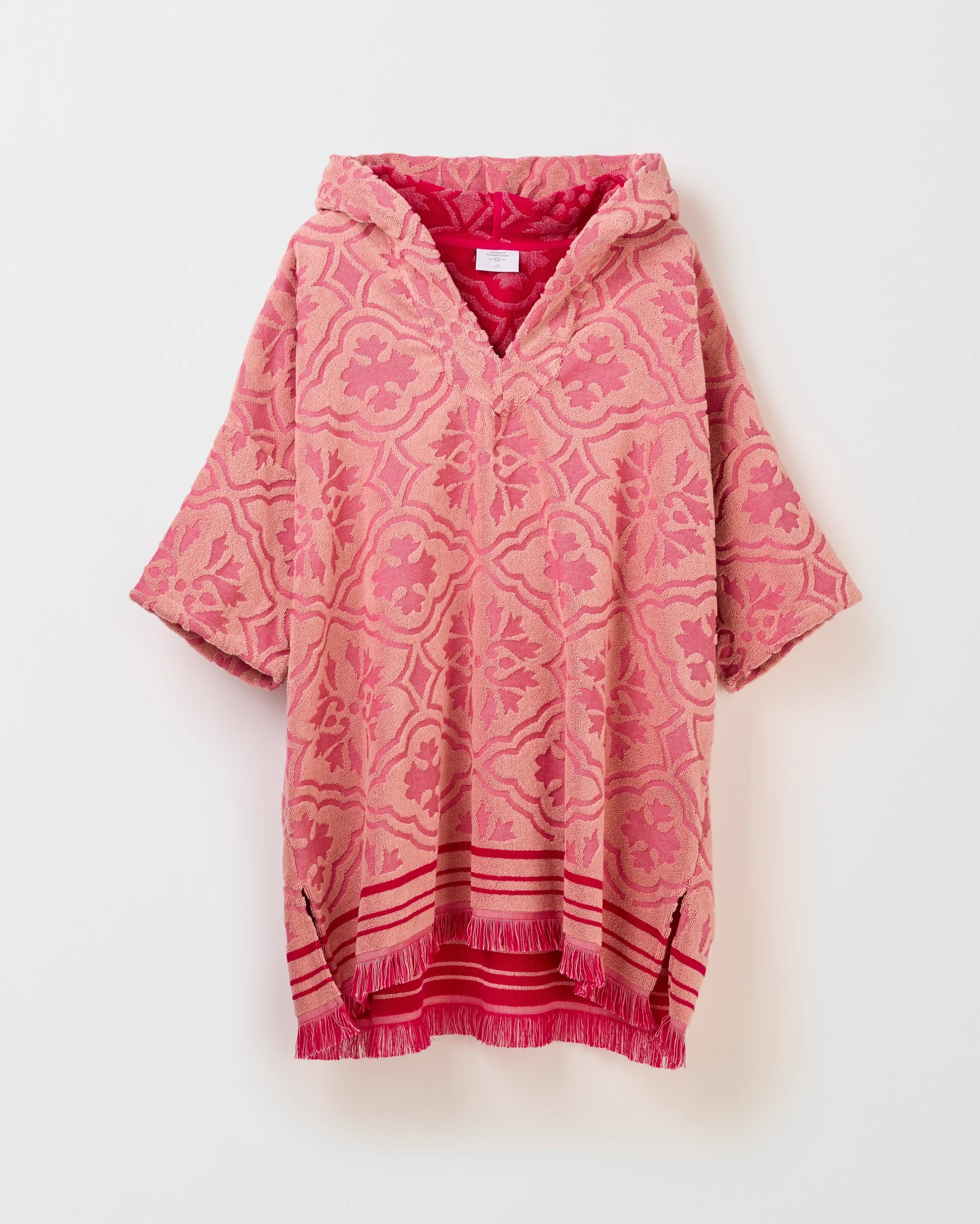 1 Target Adult Jacquard Hooded Towel
 - Pink, 1 of 3