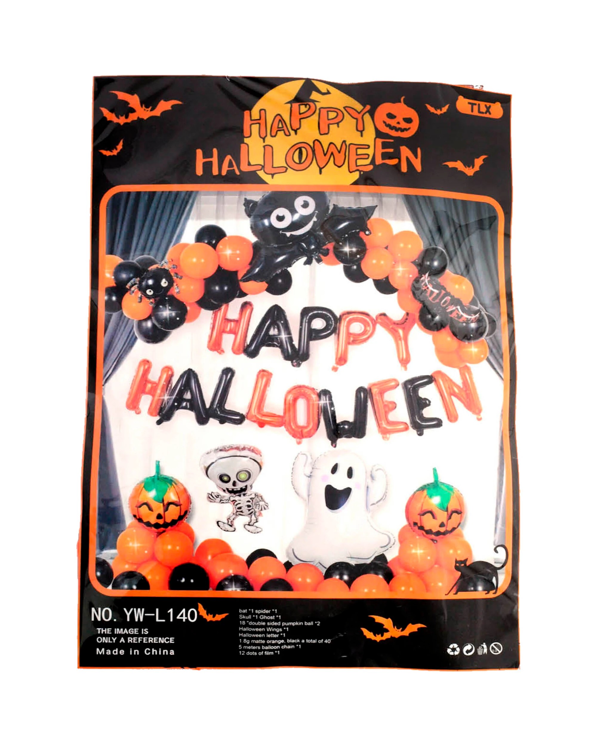 3 JD Party Halloween Balloon Garland Kit - Multi, 3 of 3