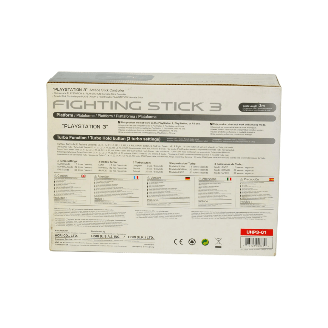 2 HORI FS3 Fighting Stick 3 Arcade Fighting Stick for PS3, 2 of 10