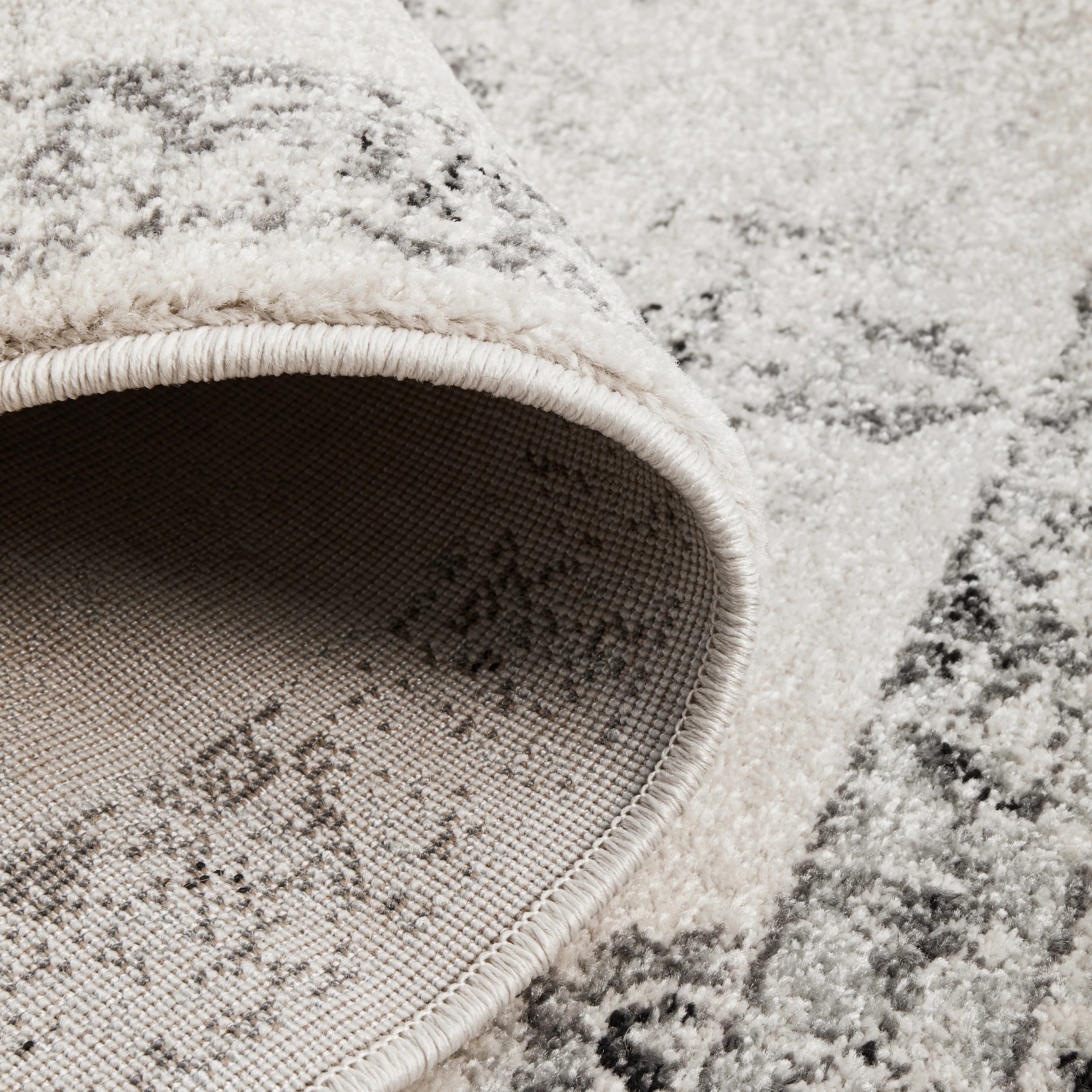 9 Common Ground Rugs Lustre Rita 290x200cm - Large Floor Rug - Silver, 9 of 9