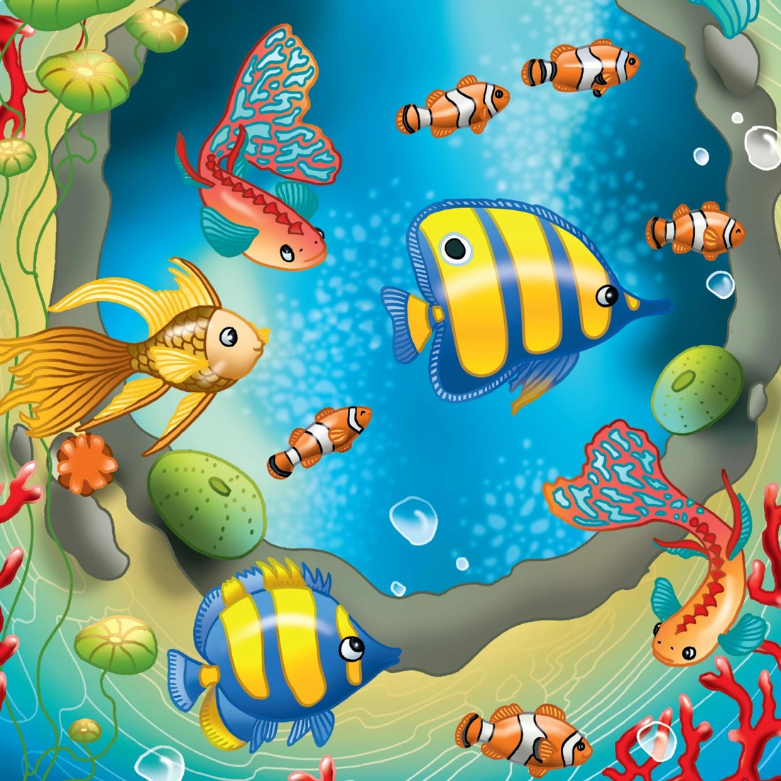 7 Kaleidoscope Etch Art Creations: Ocean Dreams - Book, 7 of 7