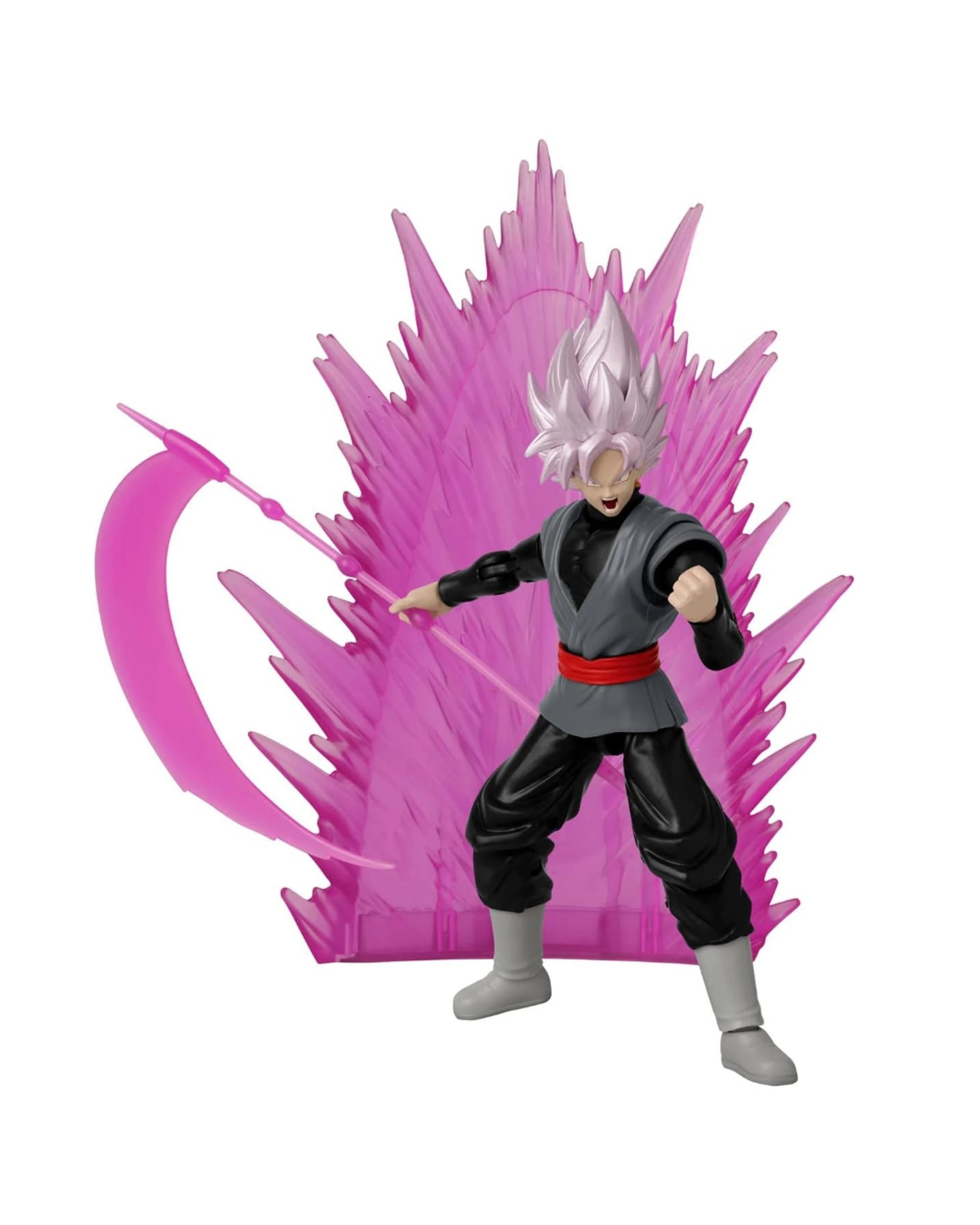 3 Dragon Ball Super Dragon Stars Power Up Pack Goku Black Super Saiyan Rose Figure, 3 of 5
