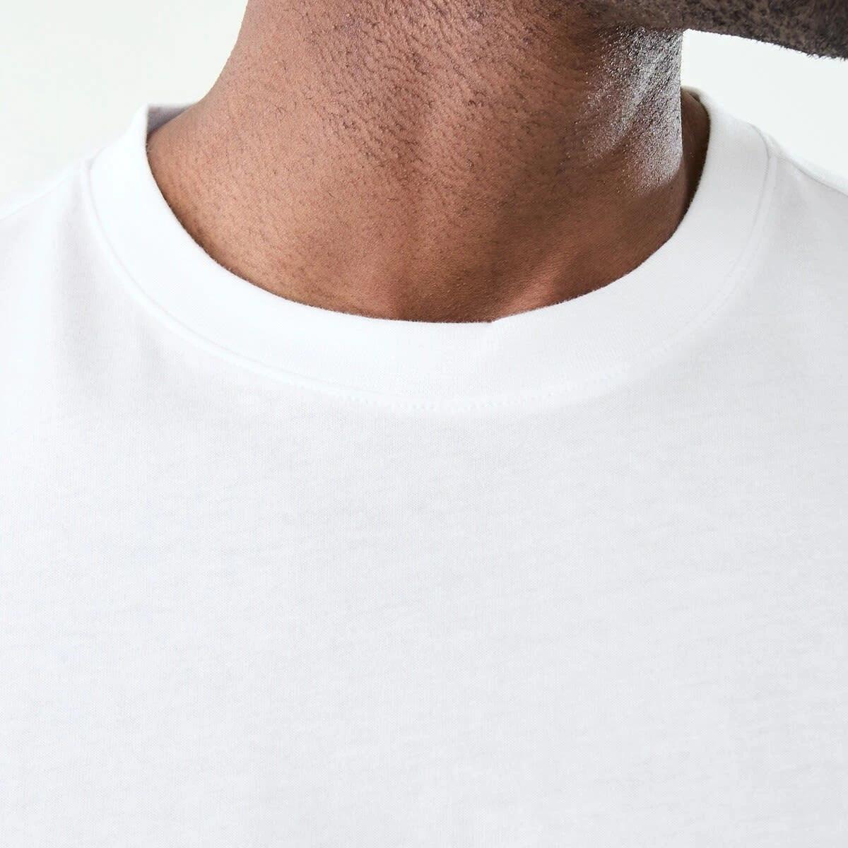 6 Australian Grown Cotton Crew Neck T-shirt WHITE, 6 of 10