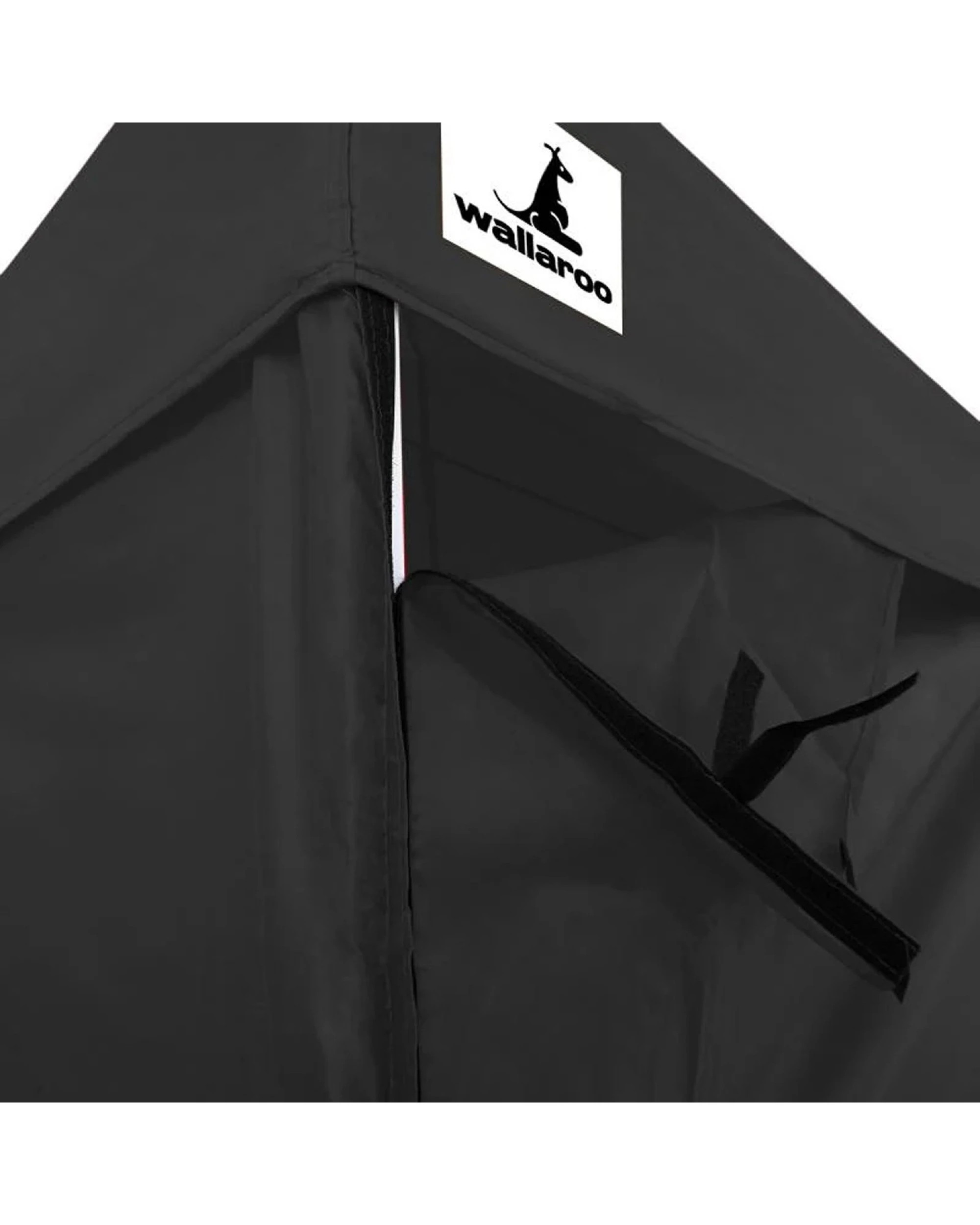 4 Wallaroo 3m x 4.5m Outdoor Gazebo Folding Party Tent Marquee Canopy Camping Beach - Black, 4 of 8