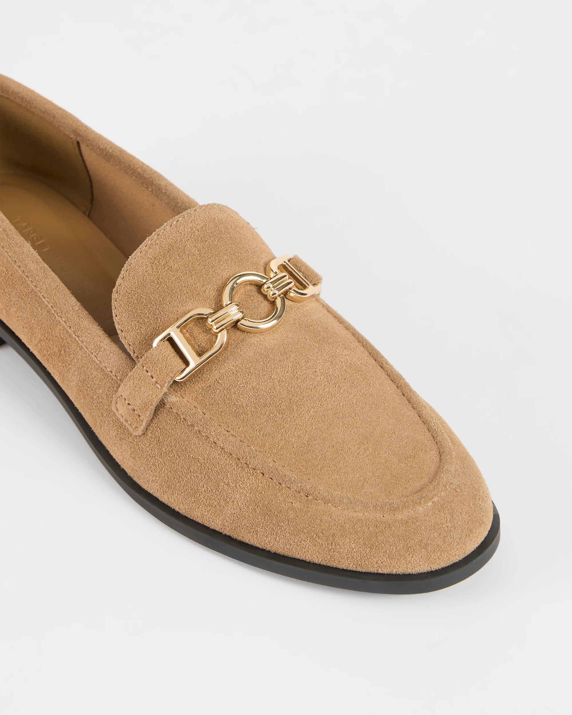 3 Target Woman Genuine Suede Leather Loafer - Crawford TAUPE SUEDE, 3 of 3