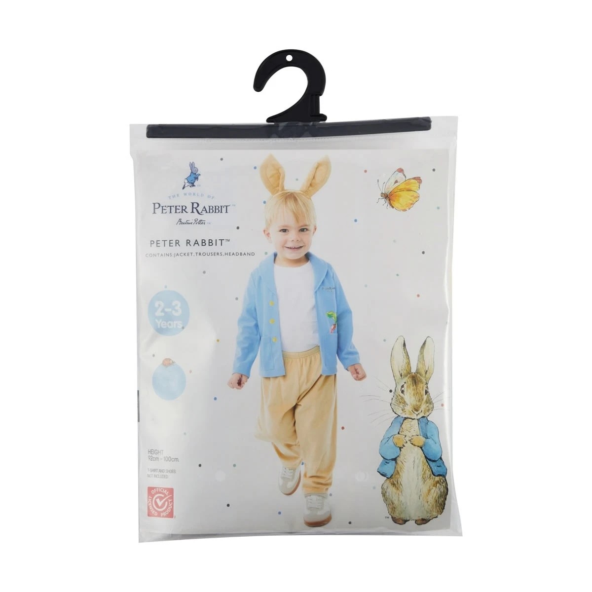 10 The World of Peter Rabbit by Beatrix Potter Costume Set - Ages 2-3, 10 of 10